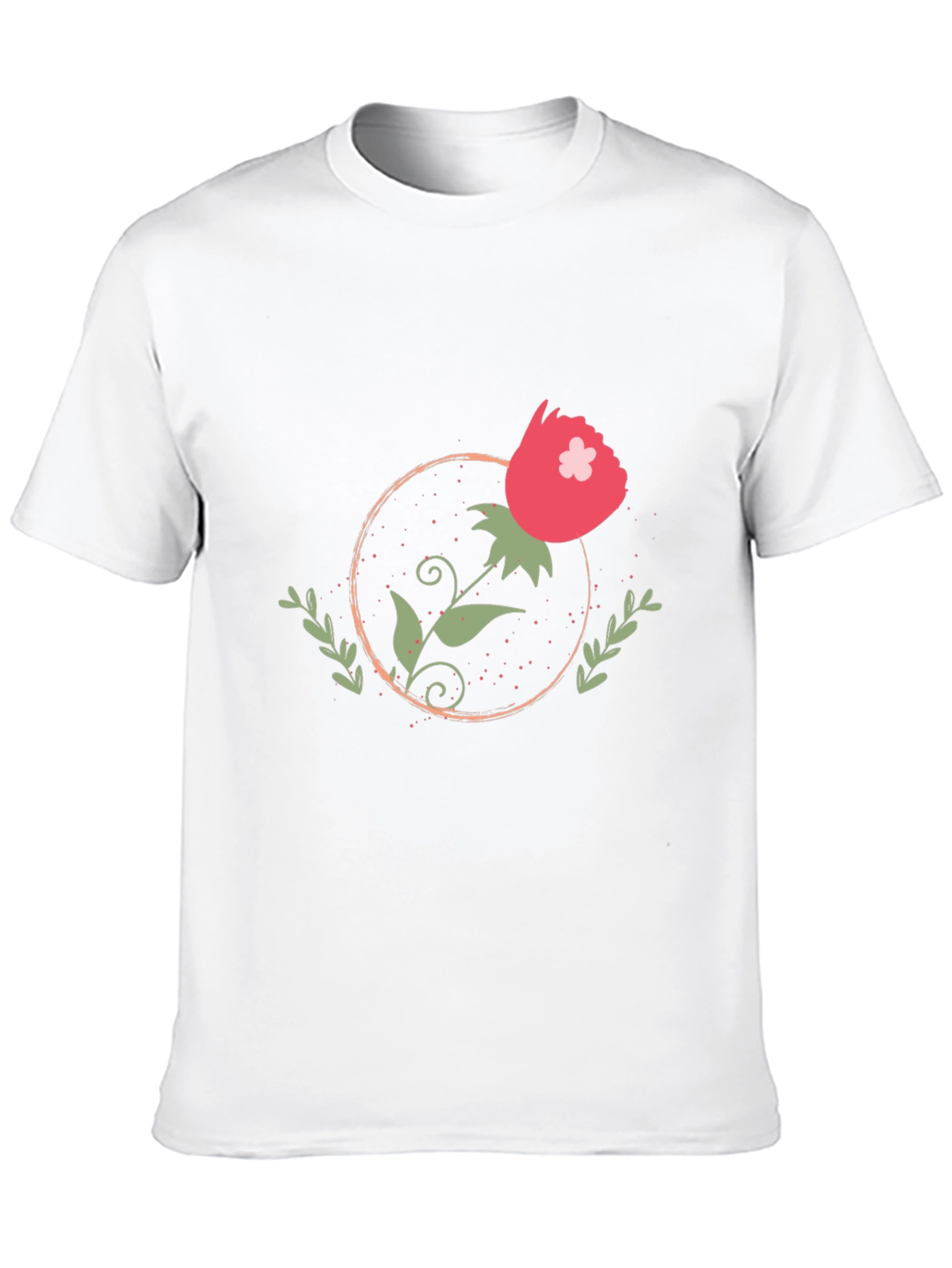 Floral Graphic Tee - Stylish Casual Wear