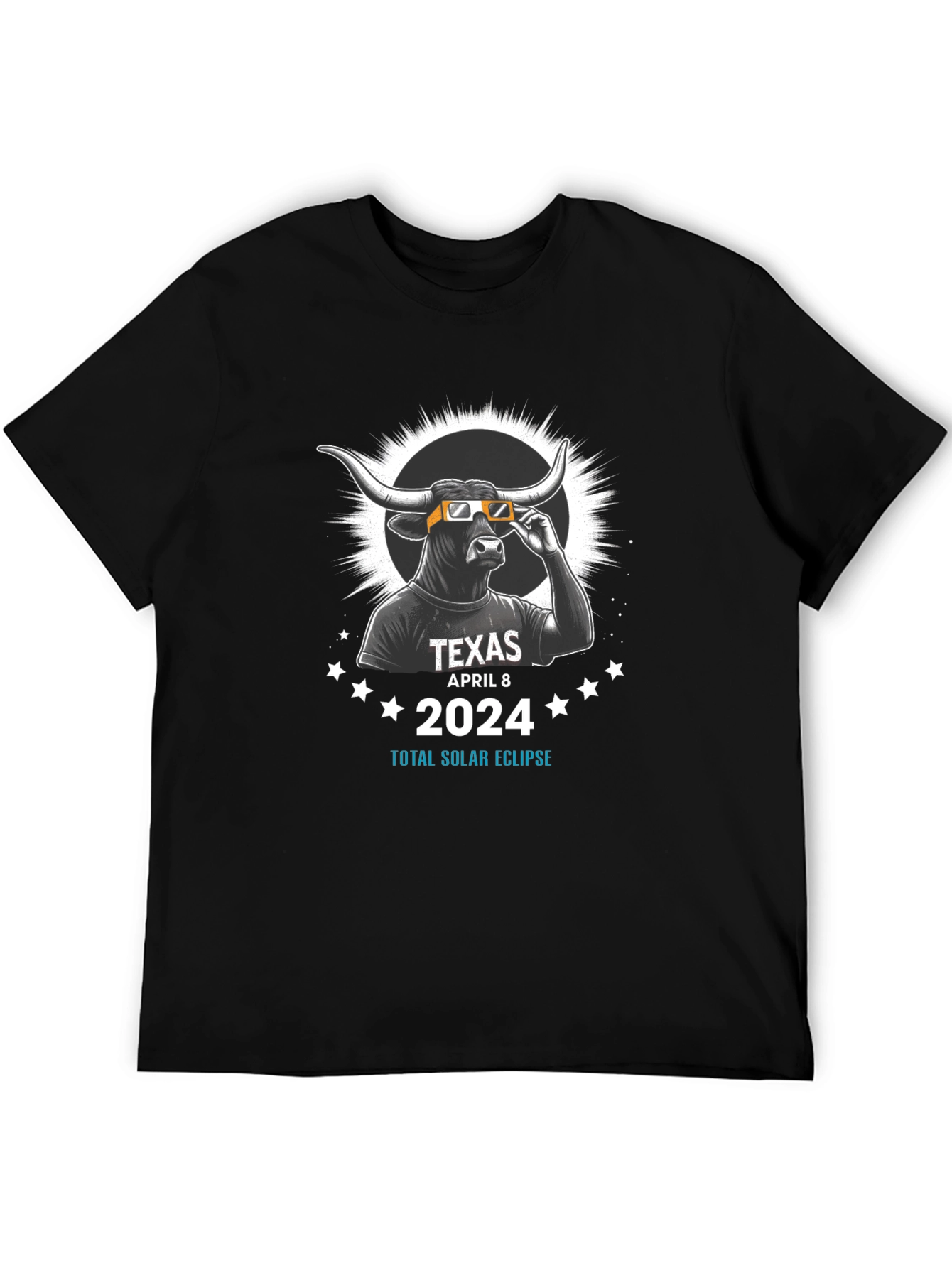 Texas Total Solar Eclipse April 8 2024 T-Shirt