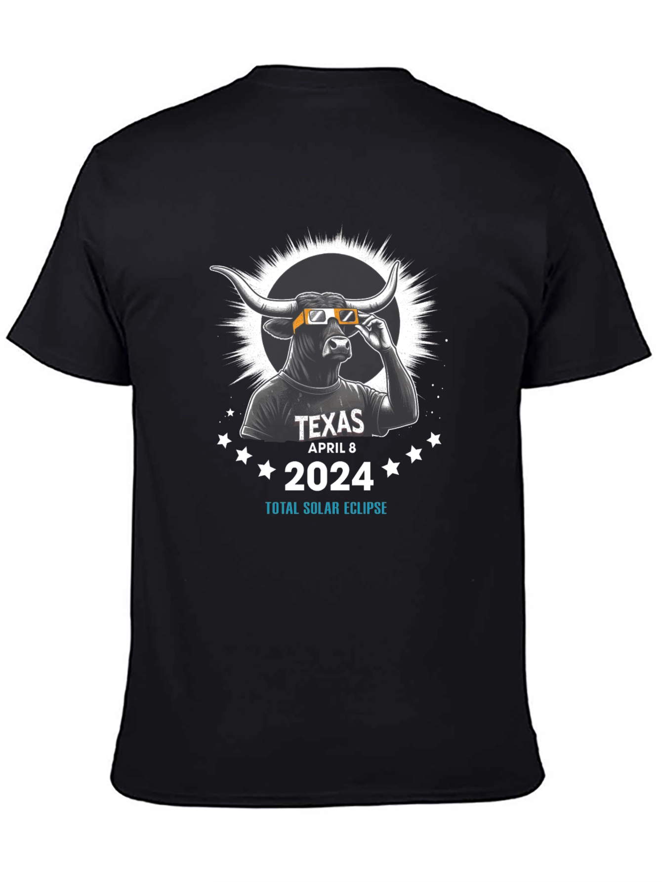 Texas Total Solar Eclipse April 8 2024 T-Shirt