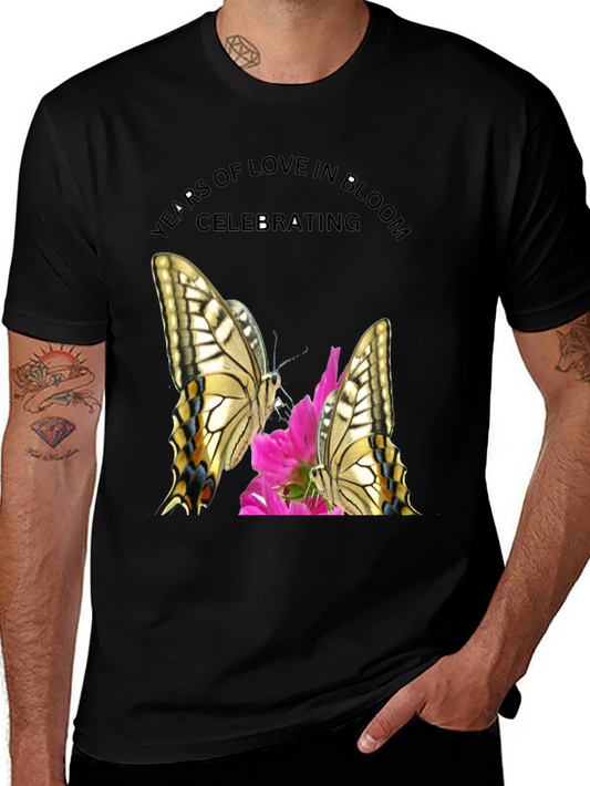 Butterfly Floral Celebration T-Shirt