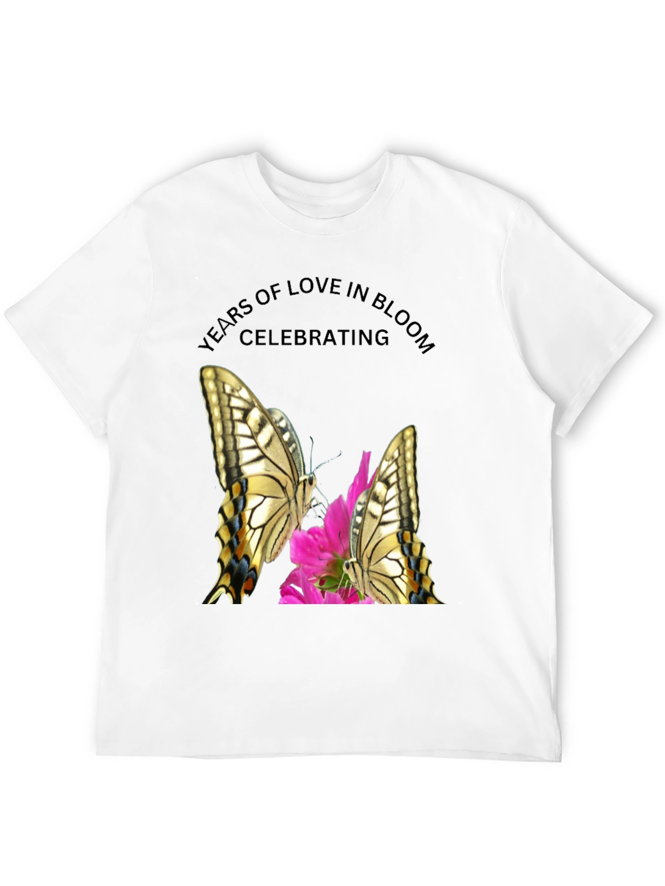 Butterfly Floral Celebration T-Shirt