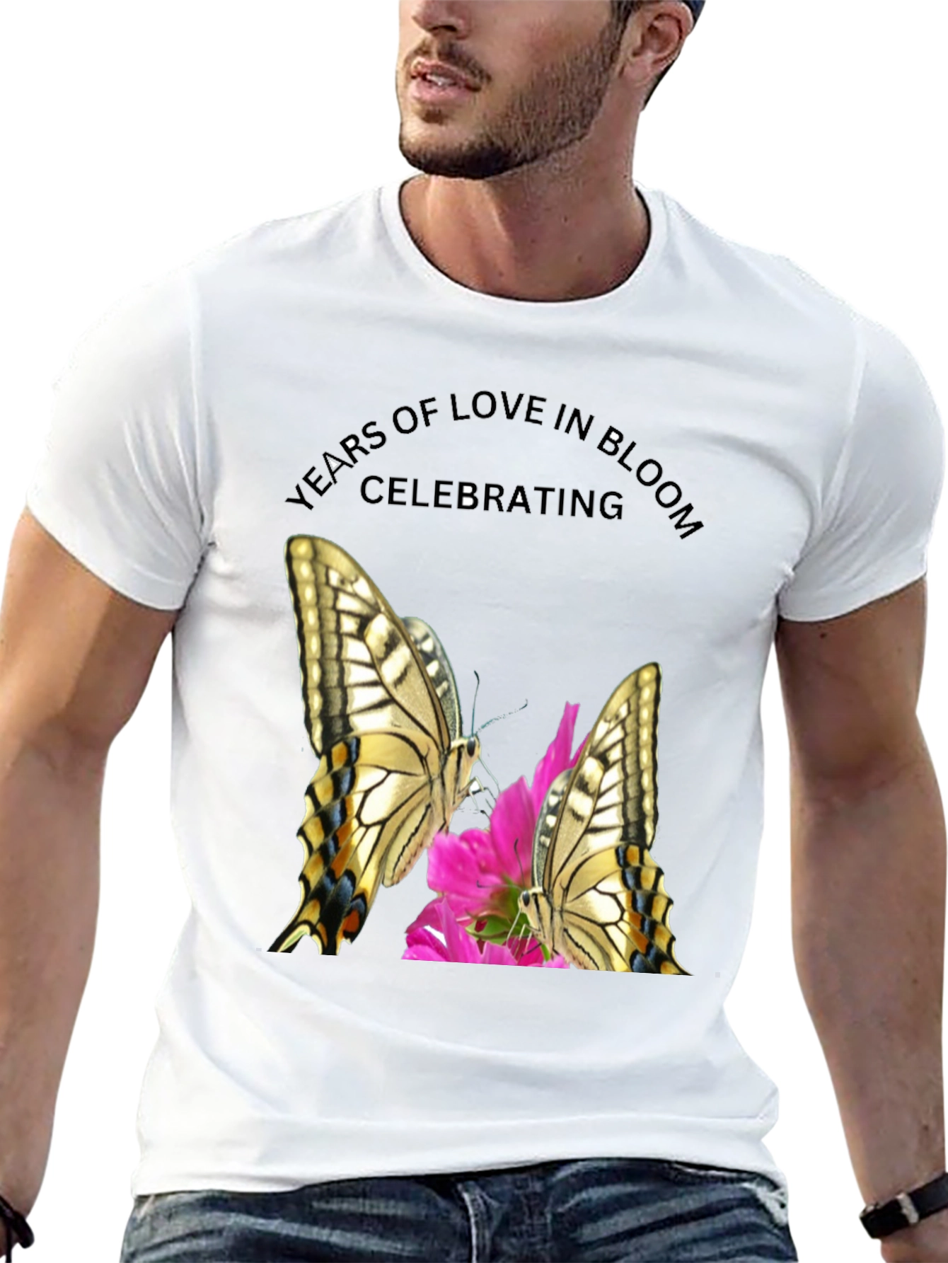 Butterfly Floral Celebration T-Shirt
