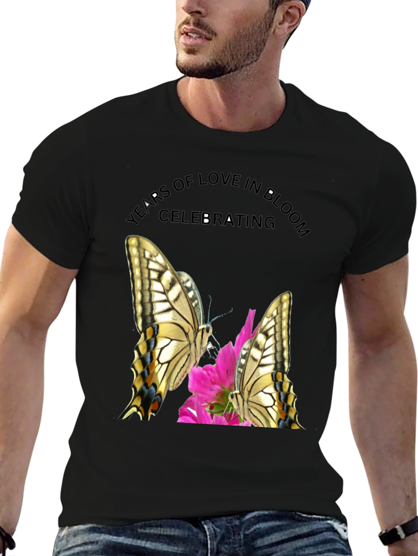 Butterfly Floral Celebration T-Shirt