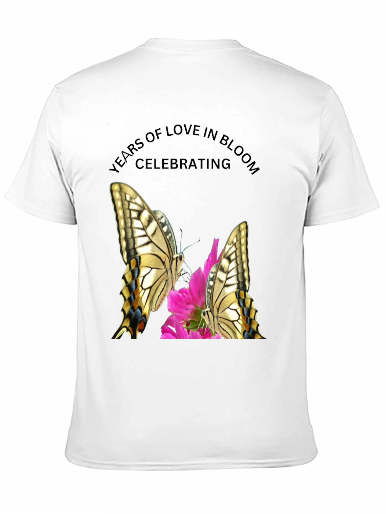 Butterfly Floral Celebration T-Shirt
