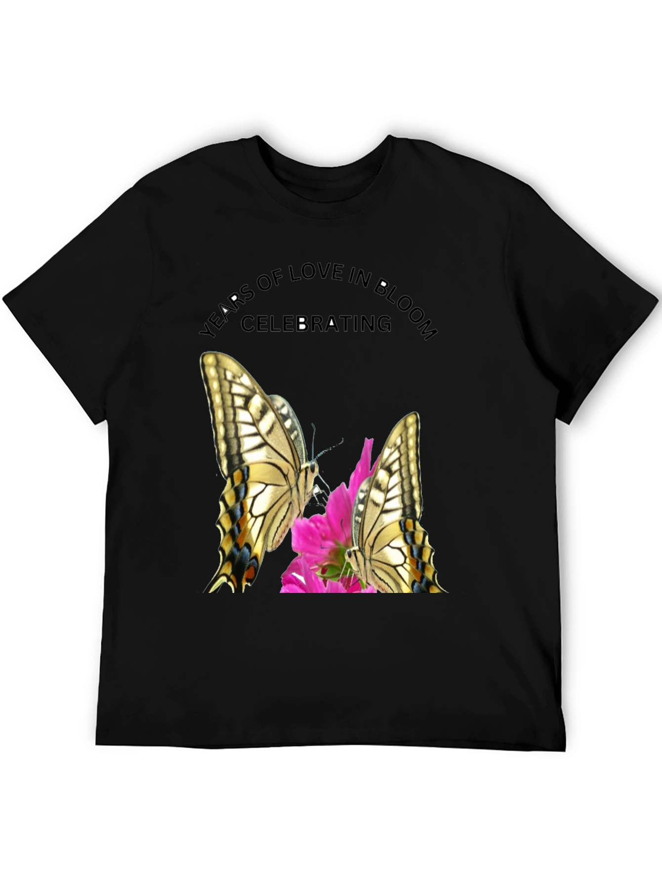 Butterfly Floral Celebration T-Shirt