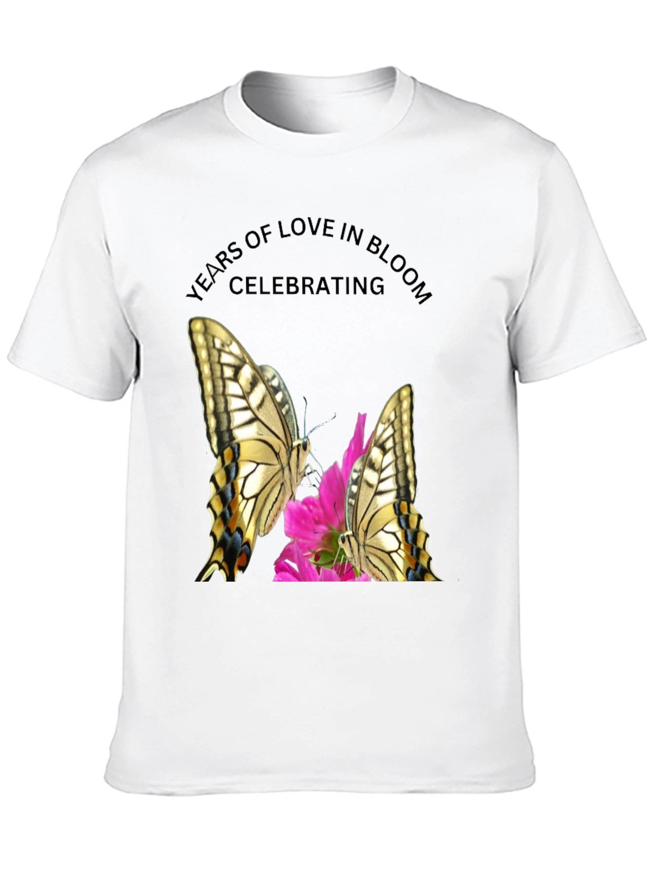Butterfly Floral Celebration T-Shirt