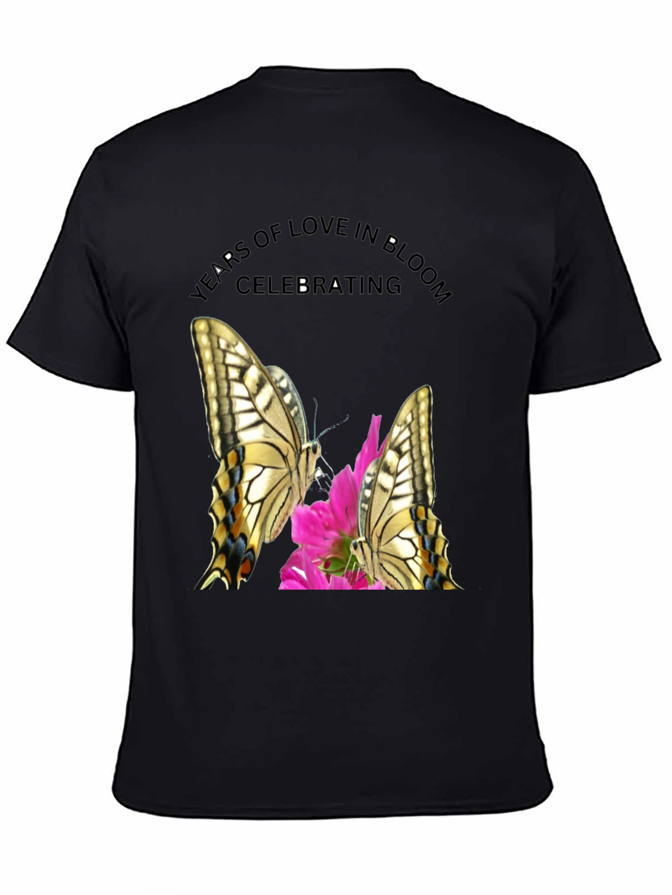 Butterfly Floral Celebration T-Shirt