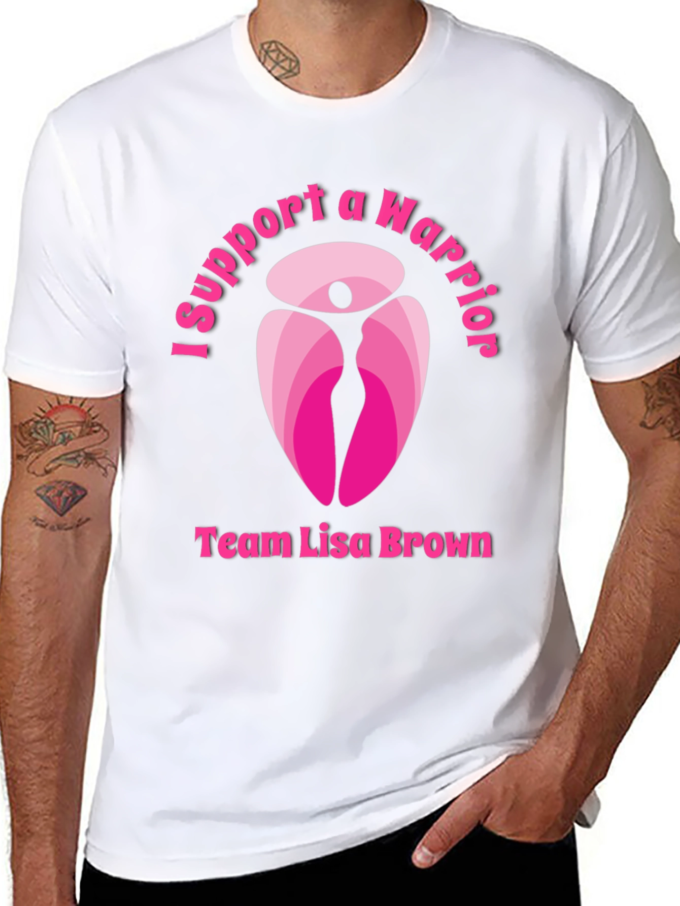 Support a Warrior Breast Cancer Awareness T-Shirt