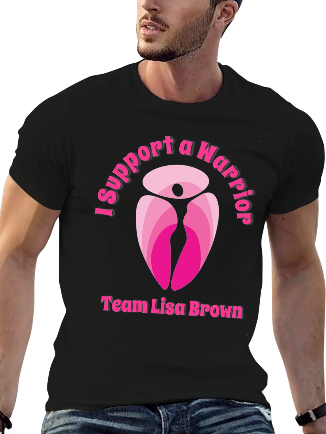 Support a Warrior Breast Cancer Awareness T-Shirt