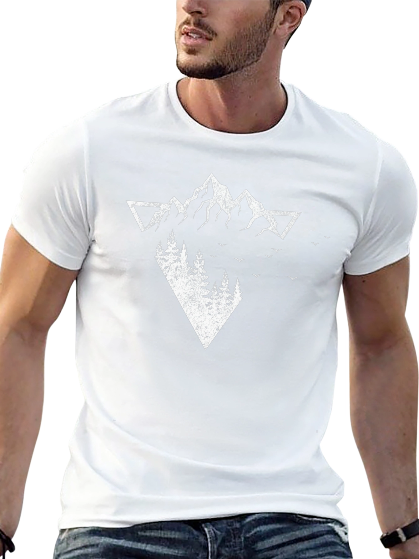 Mountain Graphic T-Shirt - Nature Lover Tee