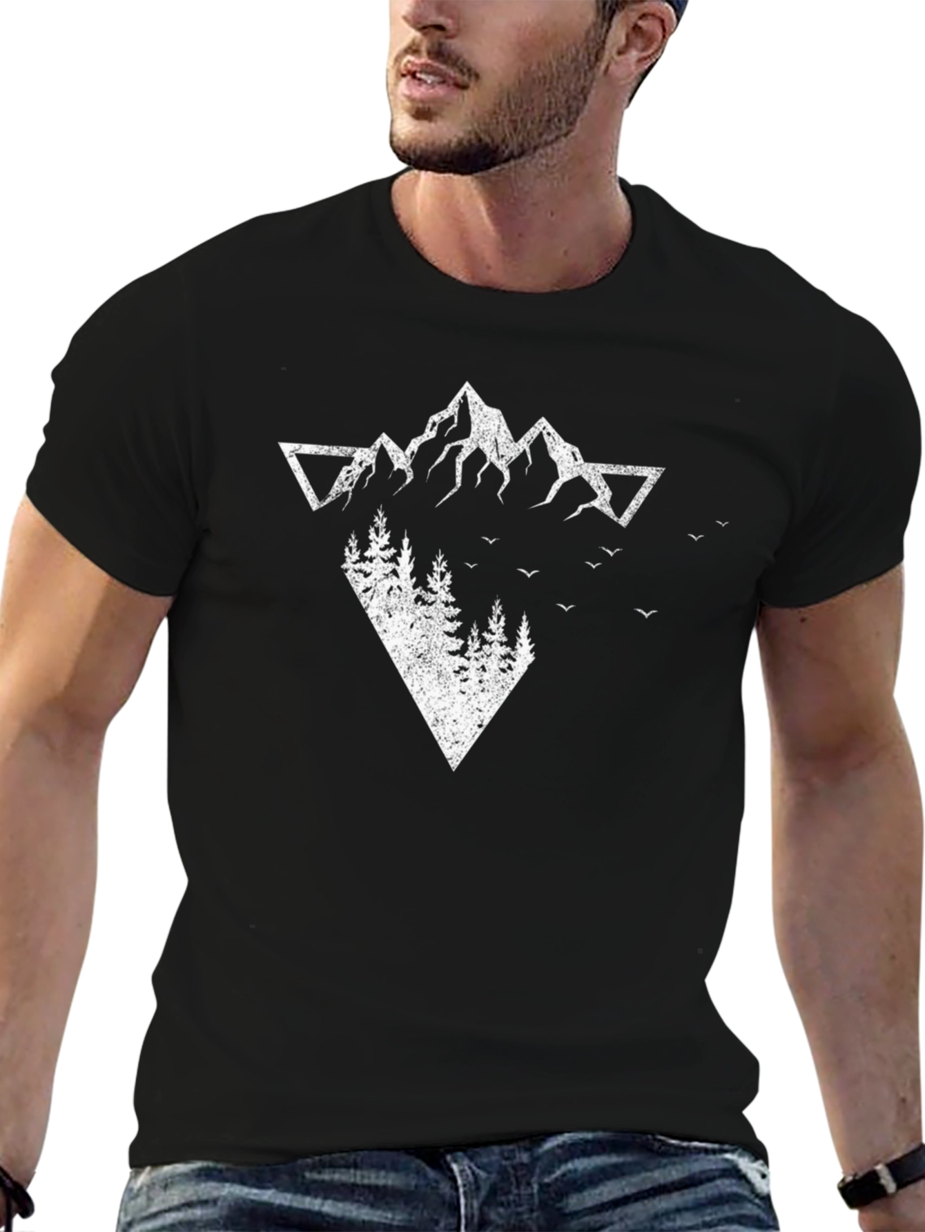 Mountain Graphic T-Shirt - Nature Lover Tee