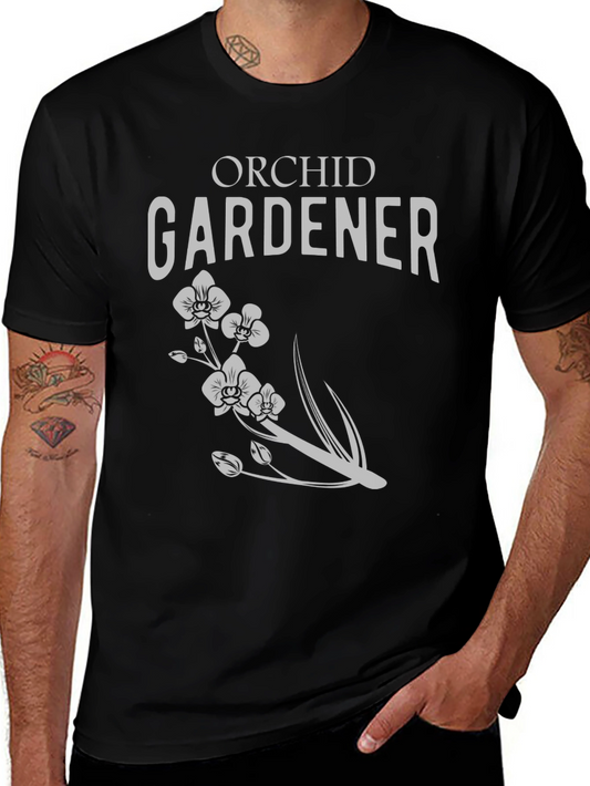 Orchid Gardener Graphic Tee
