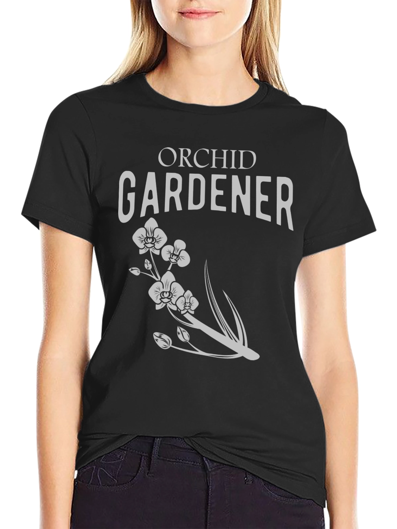 Orchid Gardener Graphic Tee