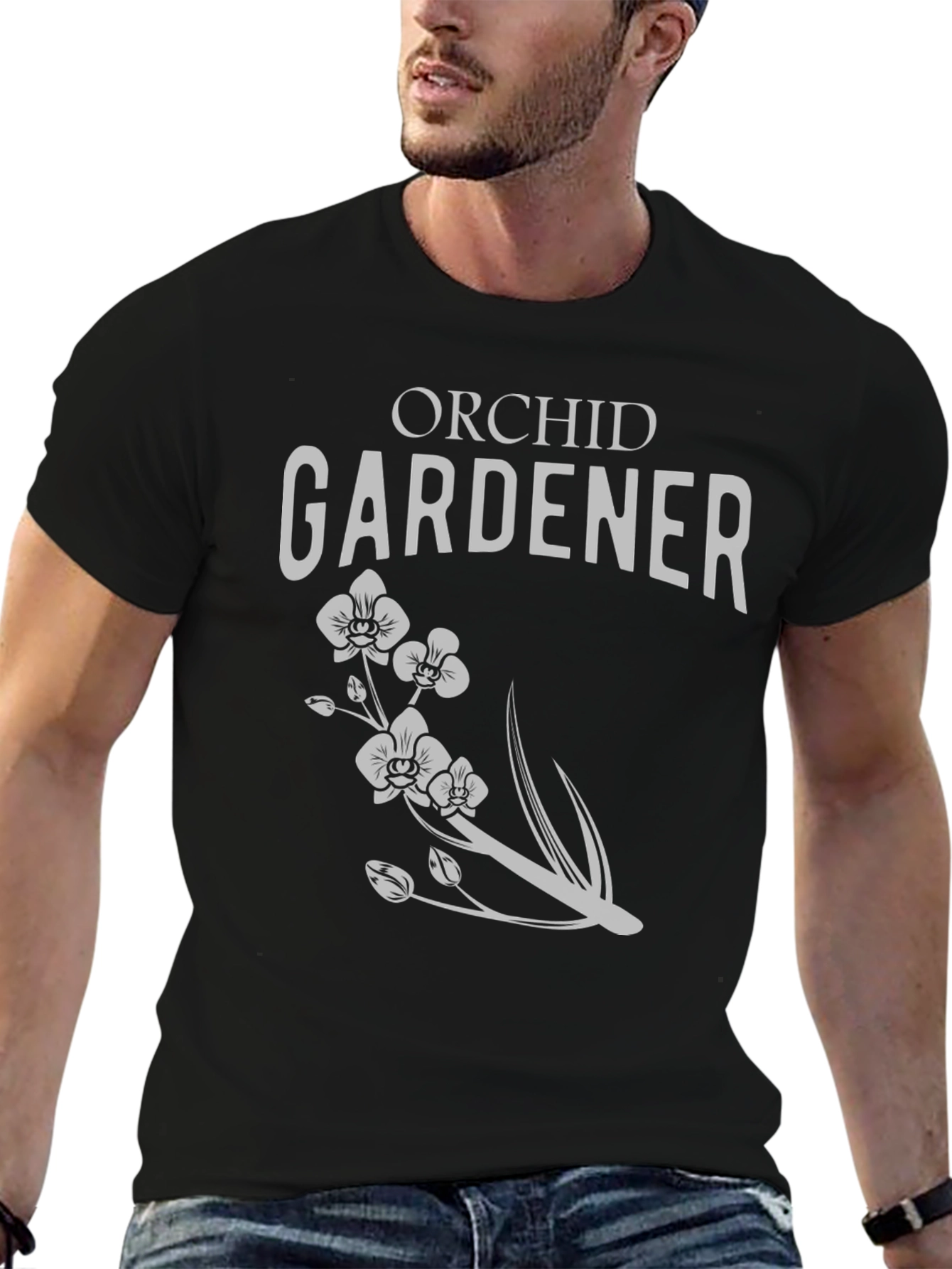 Orchid Gardener Graphic Tee