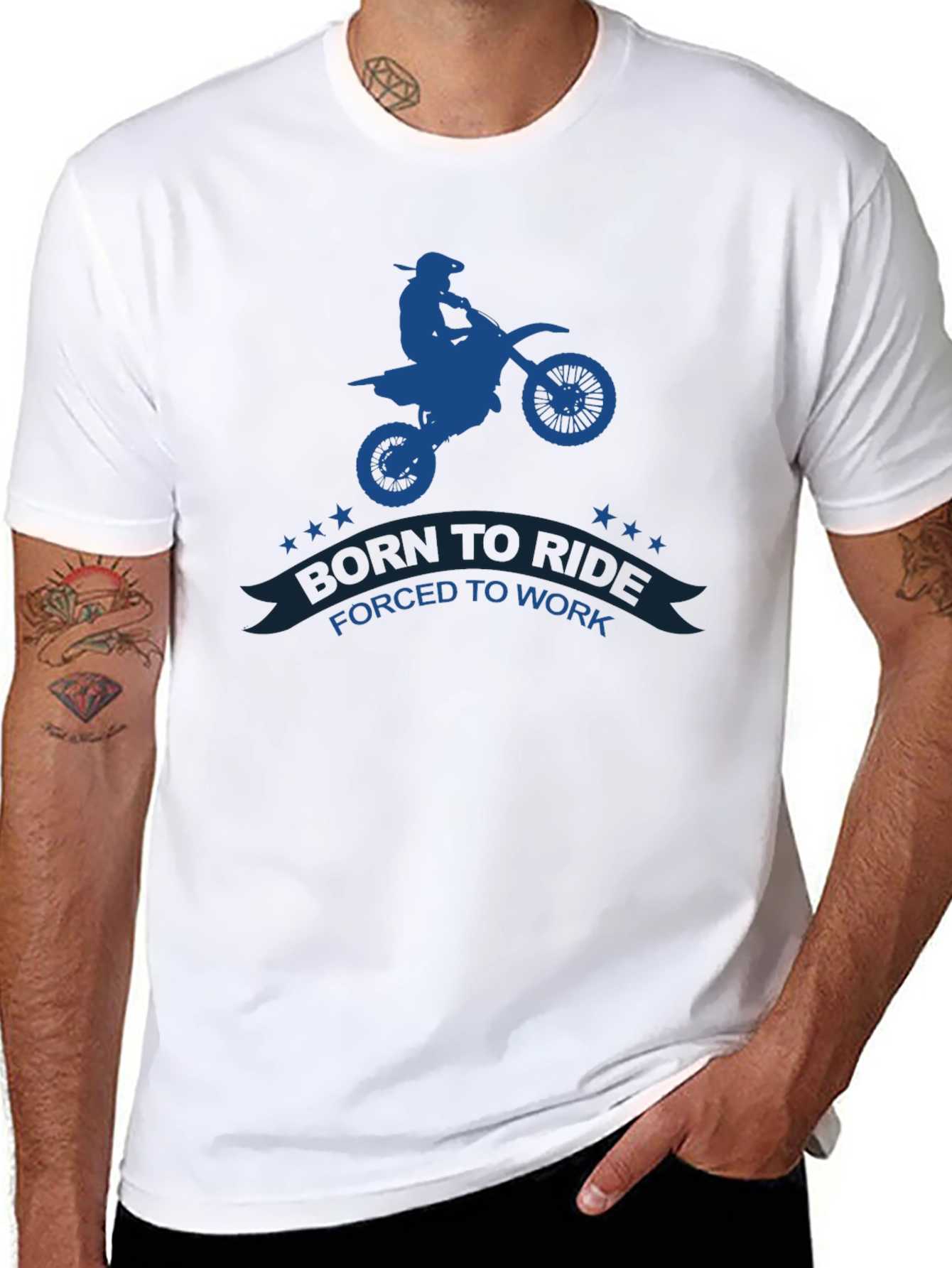 Born to Ride Graphic T-Shirt