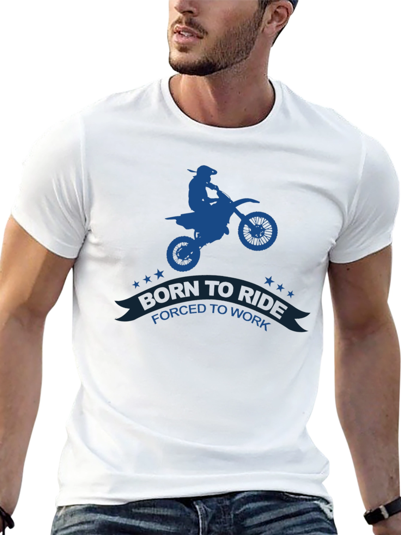 Born to Ride Graphic T-Shirt