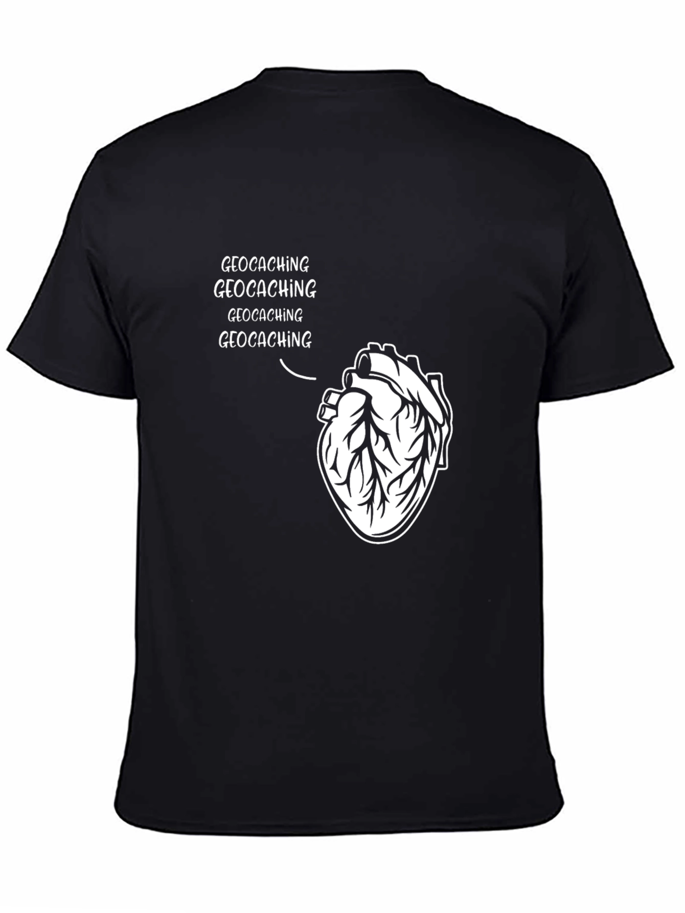 Geocaching Heart T-Shirt - Hobby Apparel
