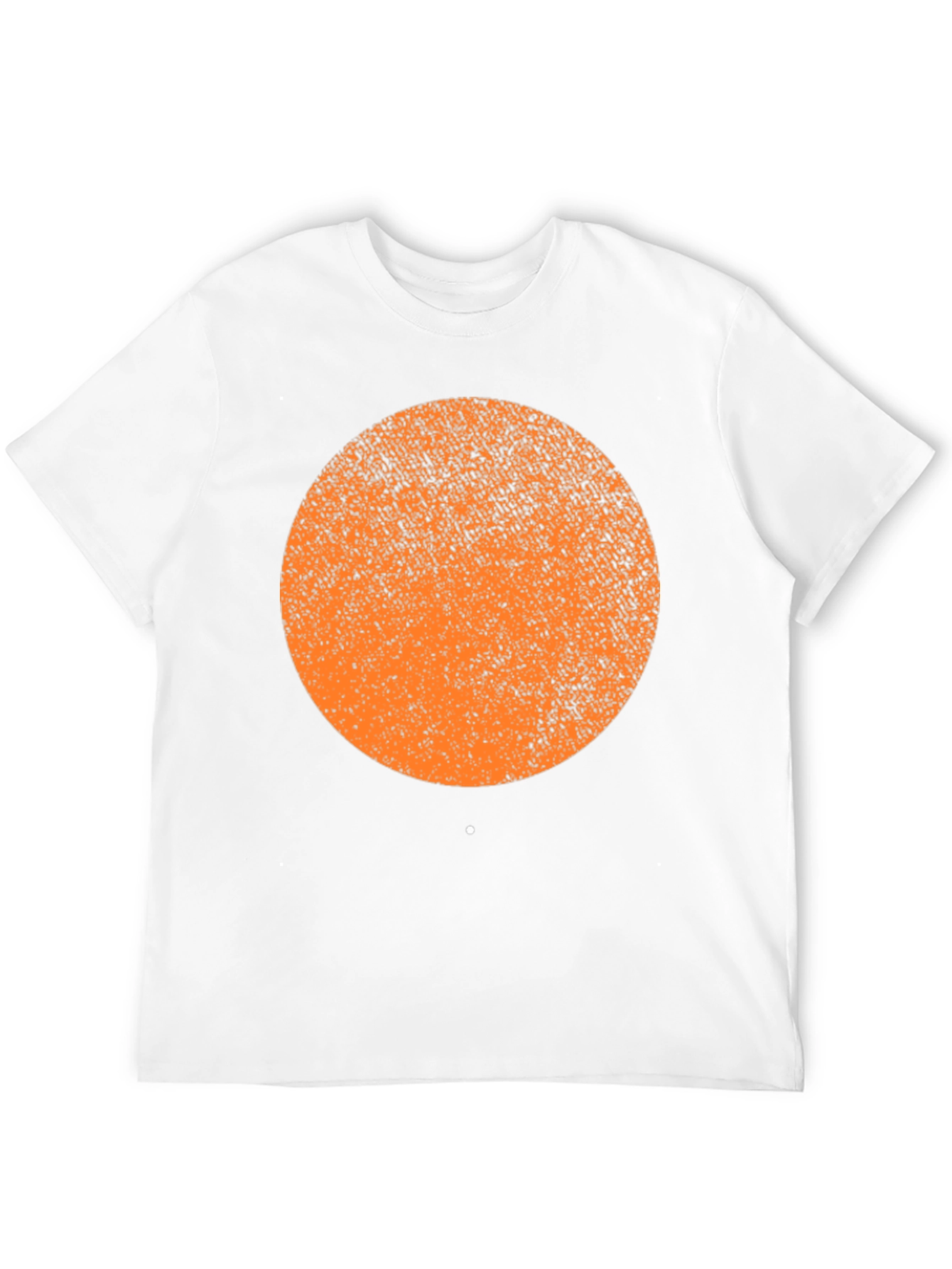 Abstract Graphic Print T-Shirt - Black Cotton Blend