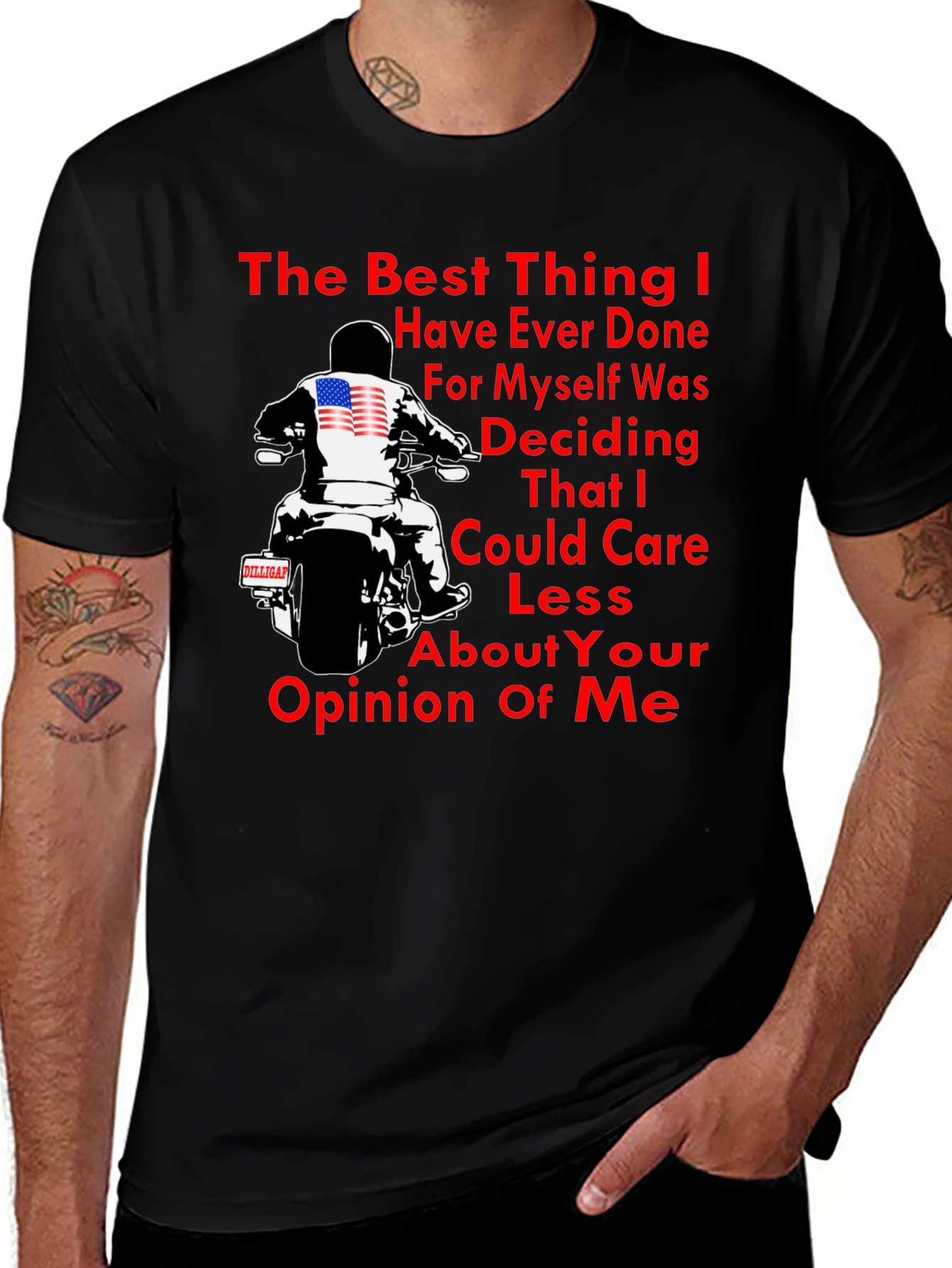The Best Thing Biker T-Shirt