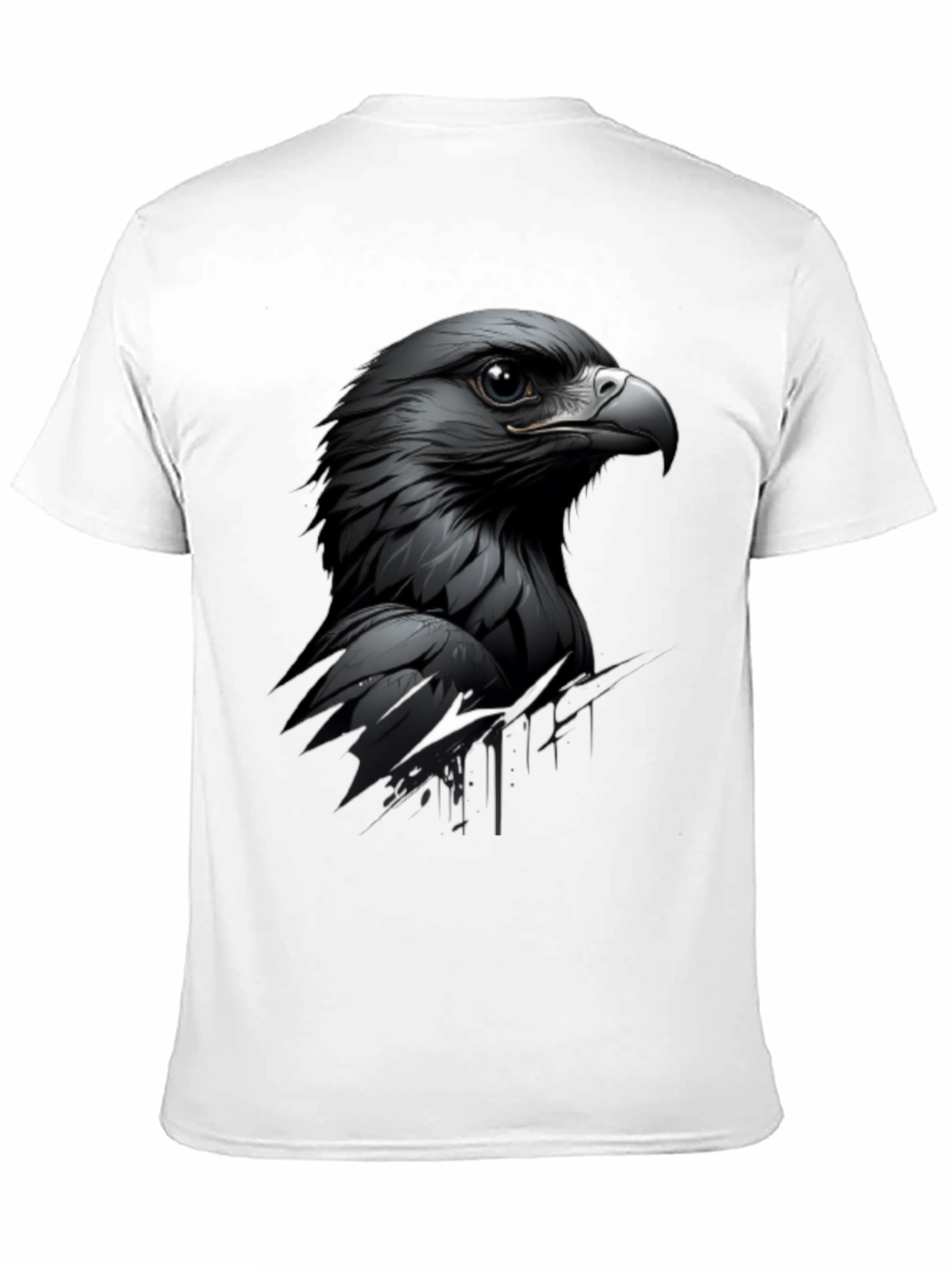 Black Eagle Graphic Tee - Mens Stylish Cotton T-Shirt