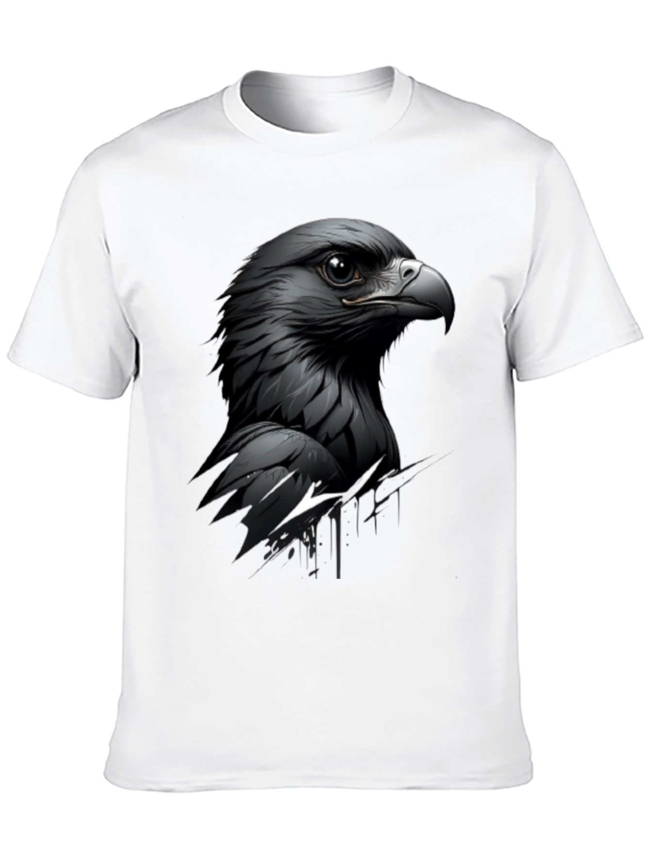 Black Eagle Graphic Tee - Mens Stylish Cotton T-Shirt