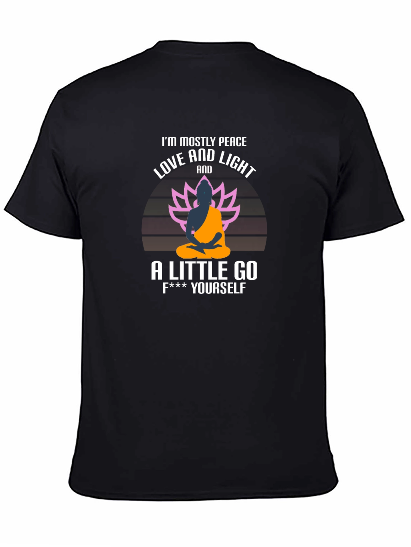 Peace Love and Light Funny T-Shirt