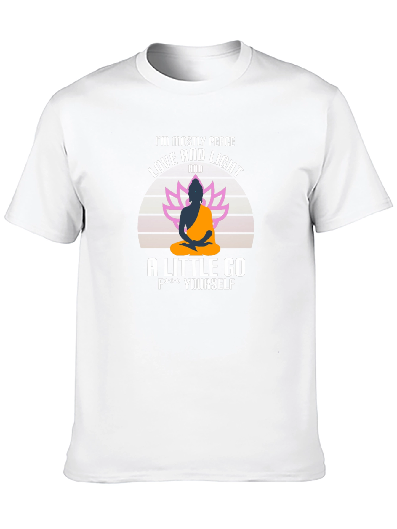 Peace Love and Light Funny T-Shirt