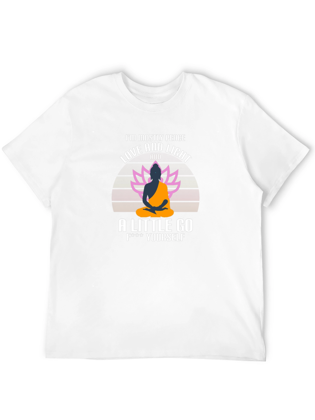 Peace Love and Light Funny T-Shirt