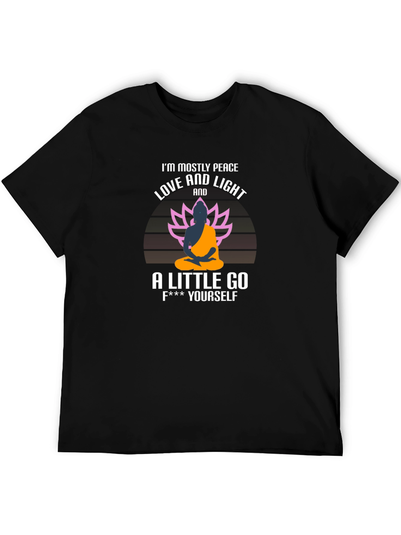 Peace Love and Light Funny T-Shirt
