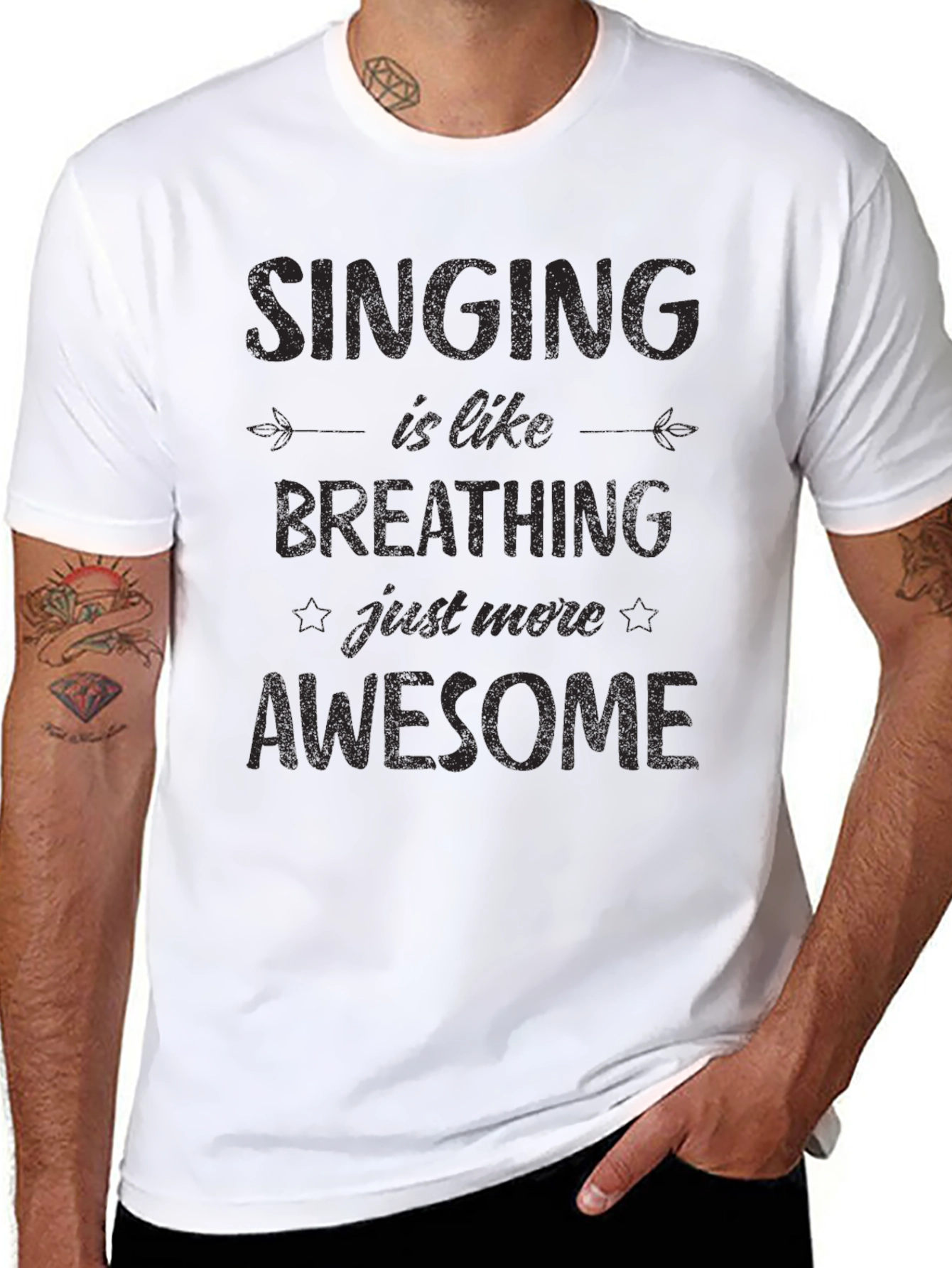 Singing is Like Breathing T-Shirt