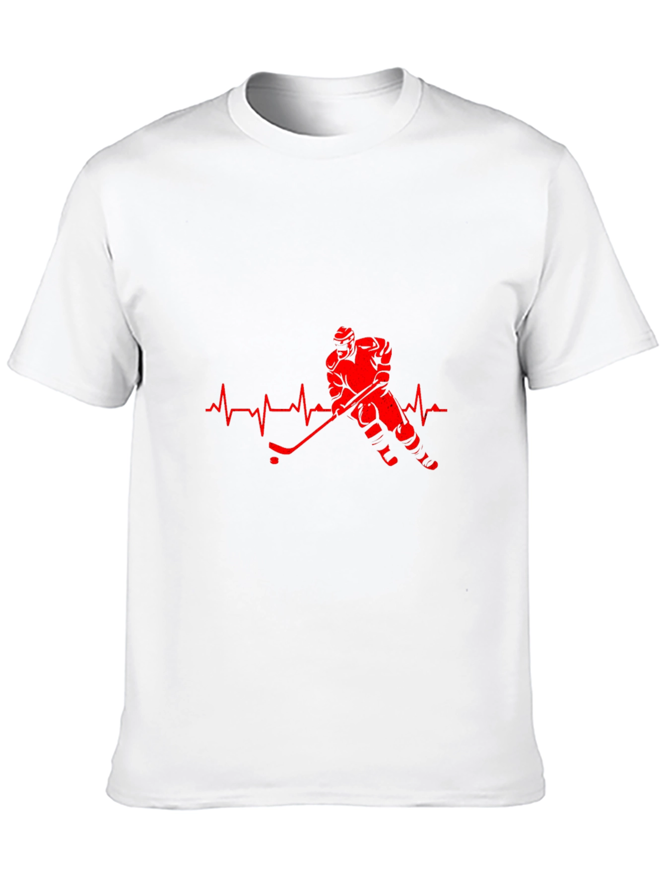 Hockey Heartbeat T-Shirt - Passion on Display
