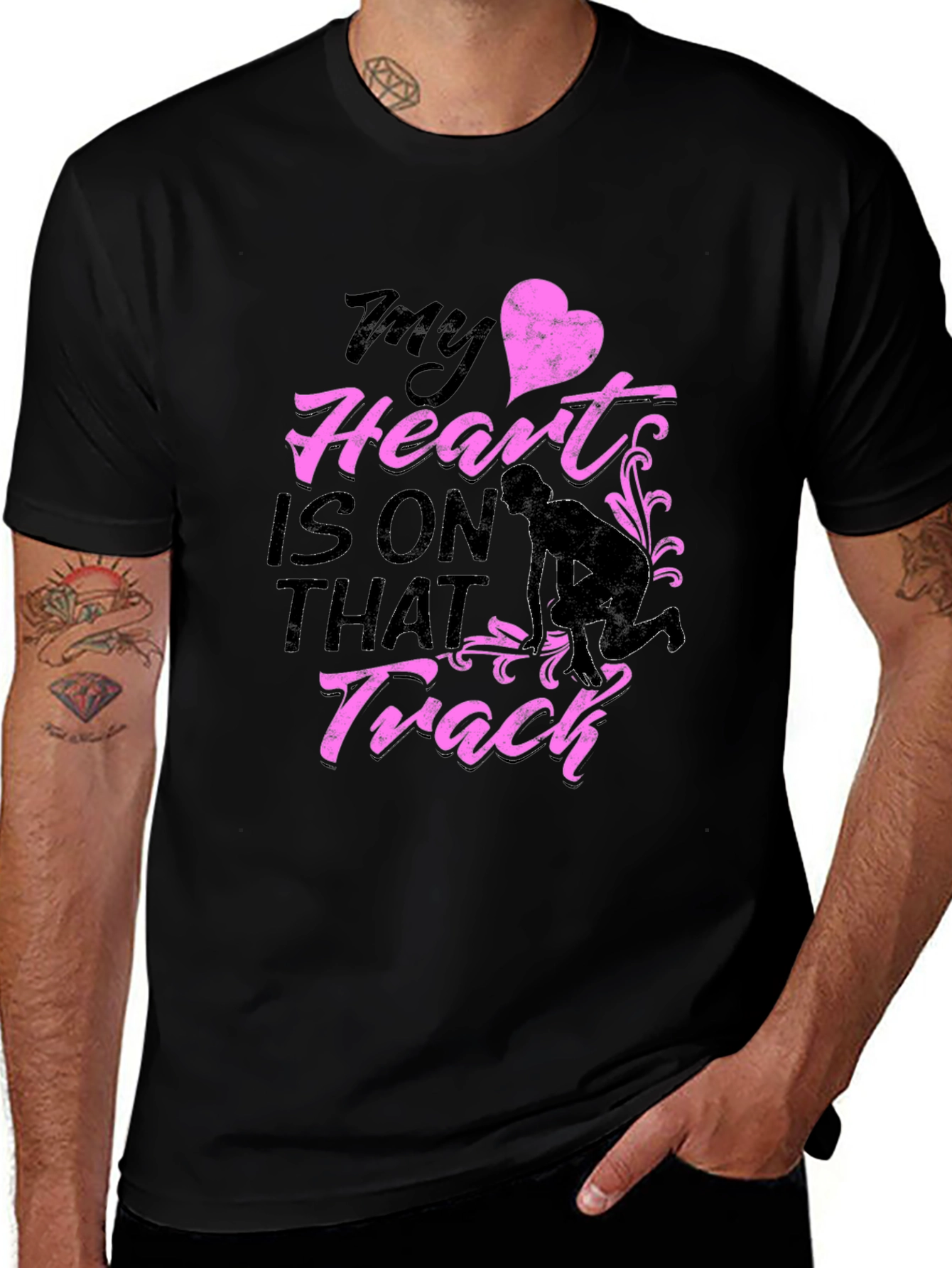 My Heart Is On That Track T-Shirt