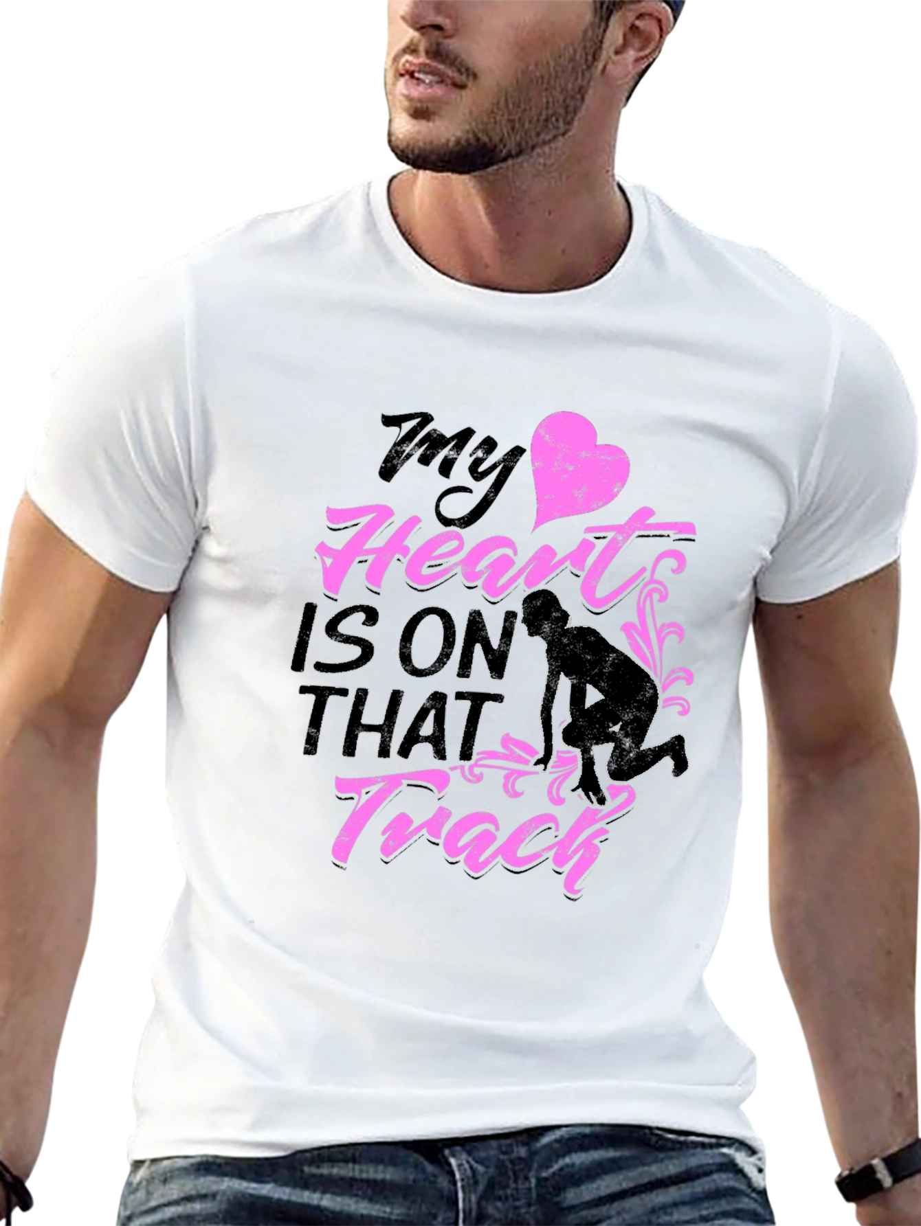 My Heart Is On That Track T-Shirt