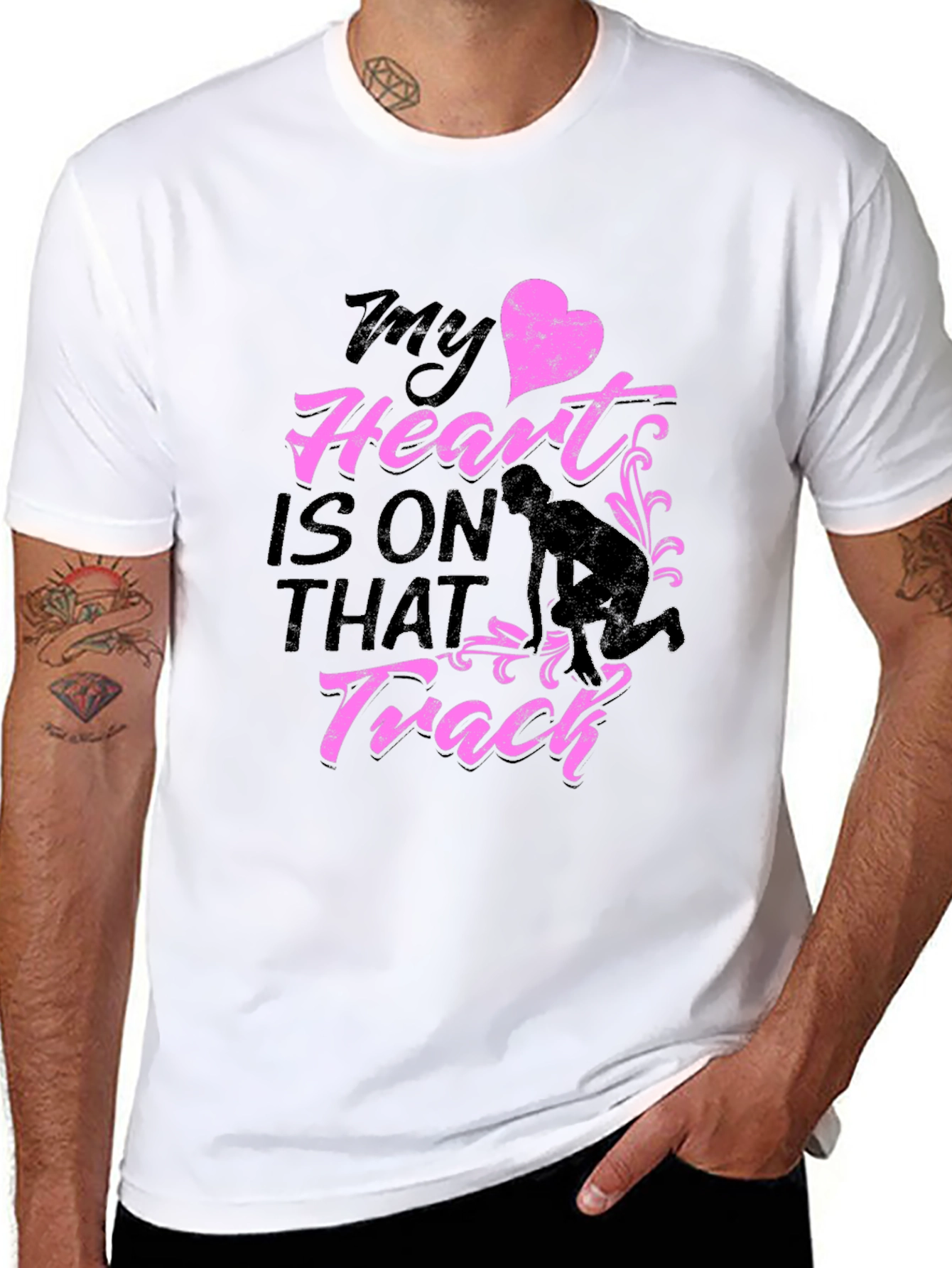 My Heart Is On That Track T-Shirt