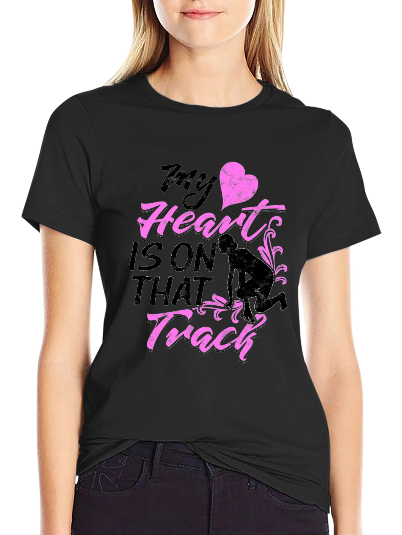 My Heart Is On That Track T-Shirt