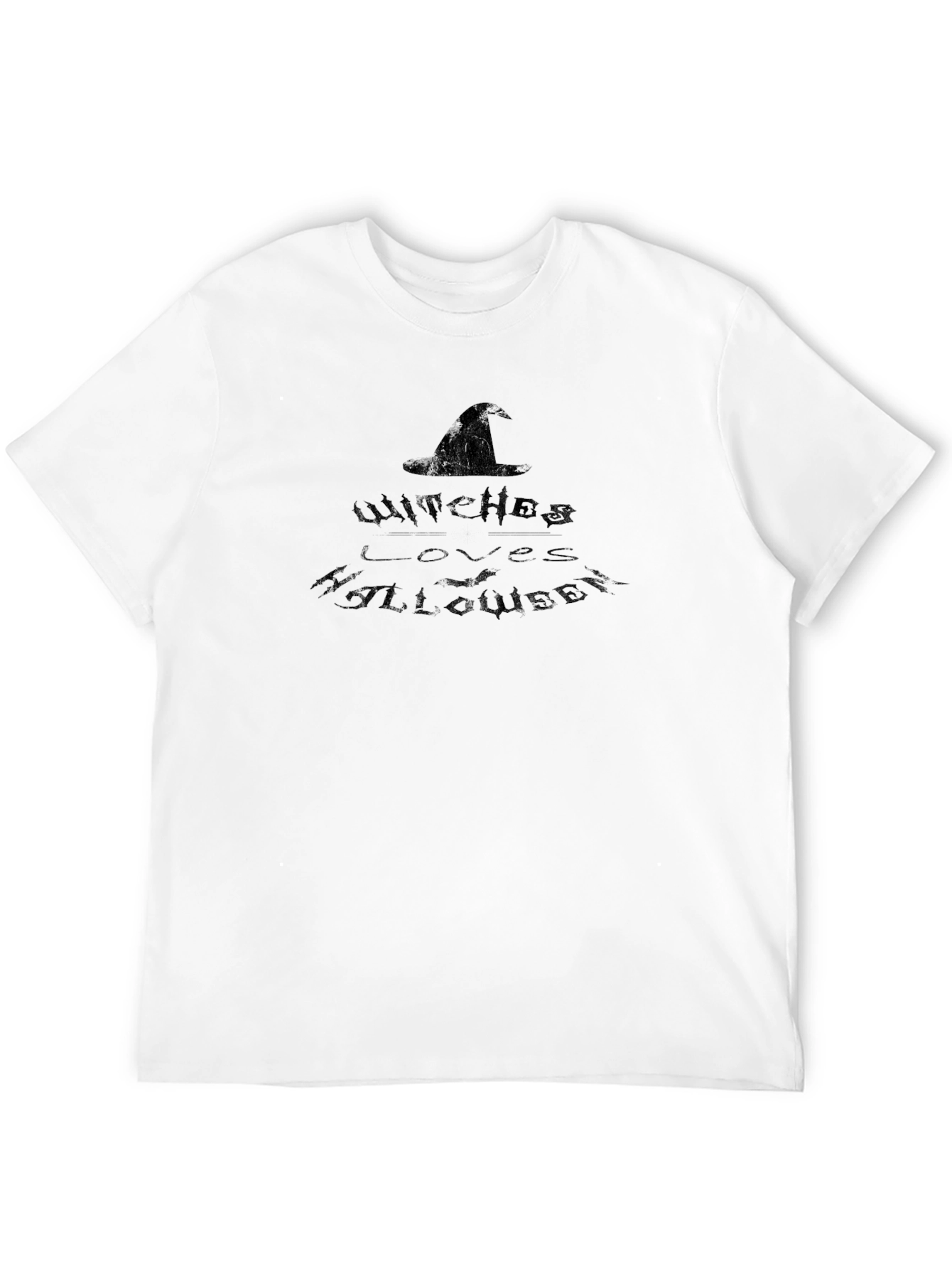 Witches Love Halloween Black T-Shirt