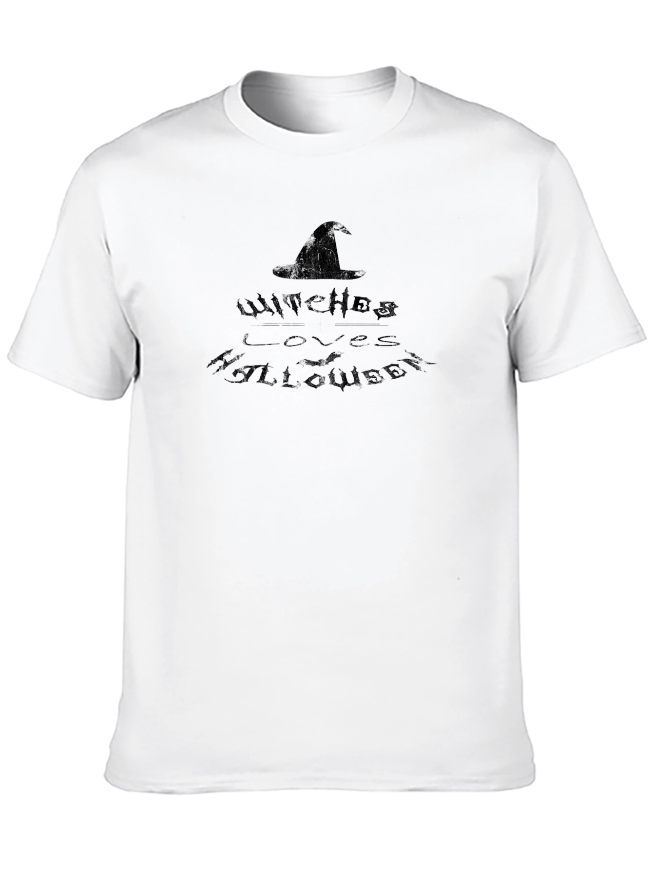 Witches Love Halloween Black T-Shirt