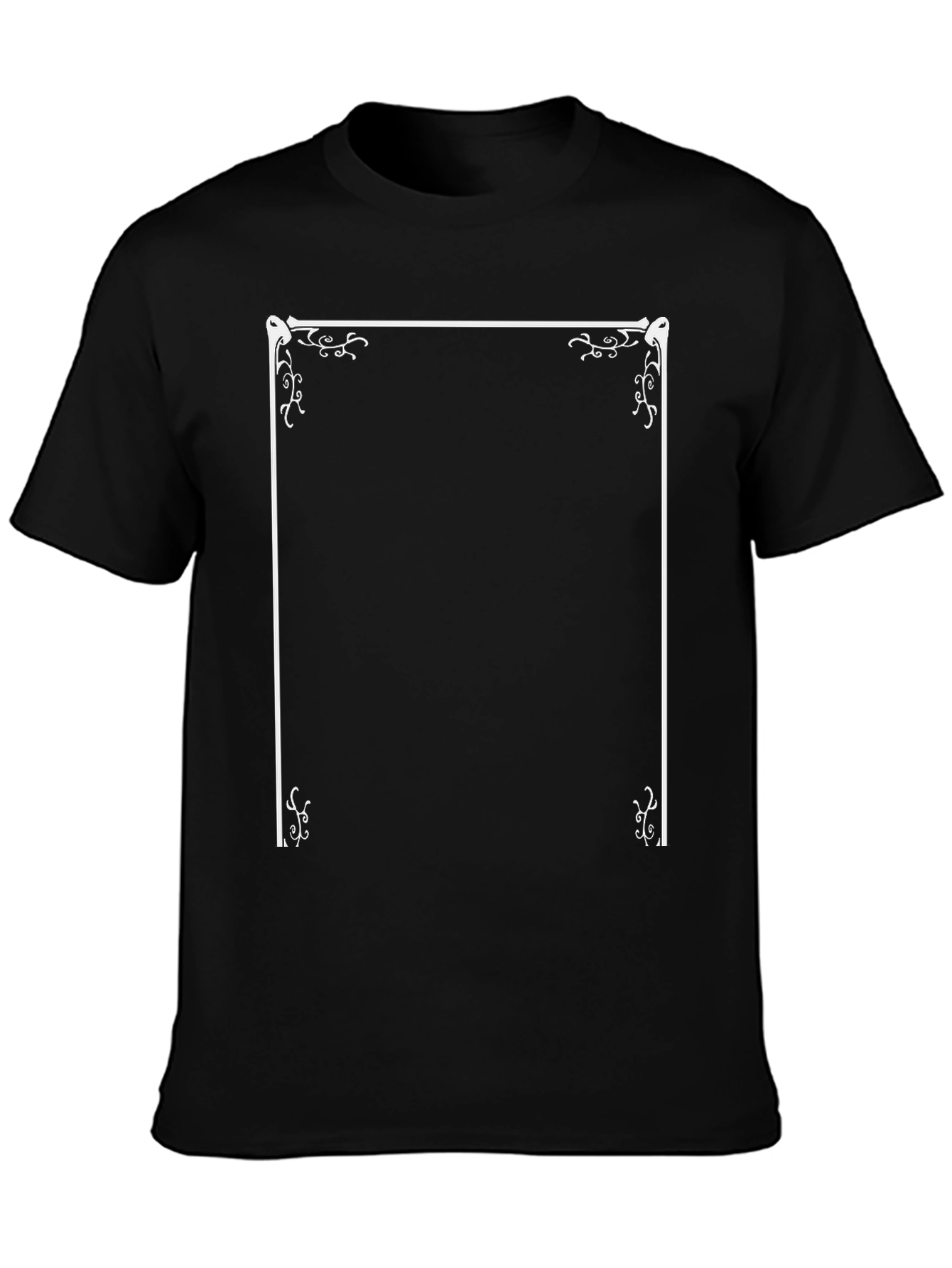 Elegant Frame Black Tee
