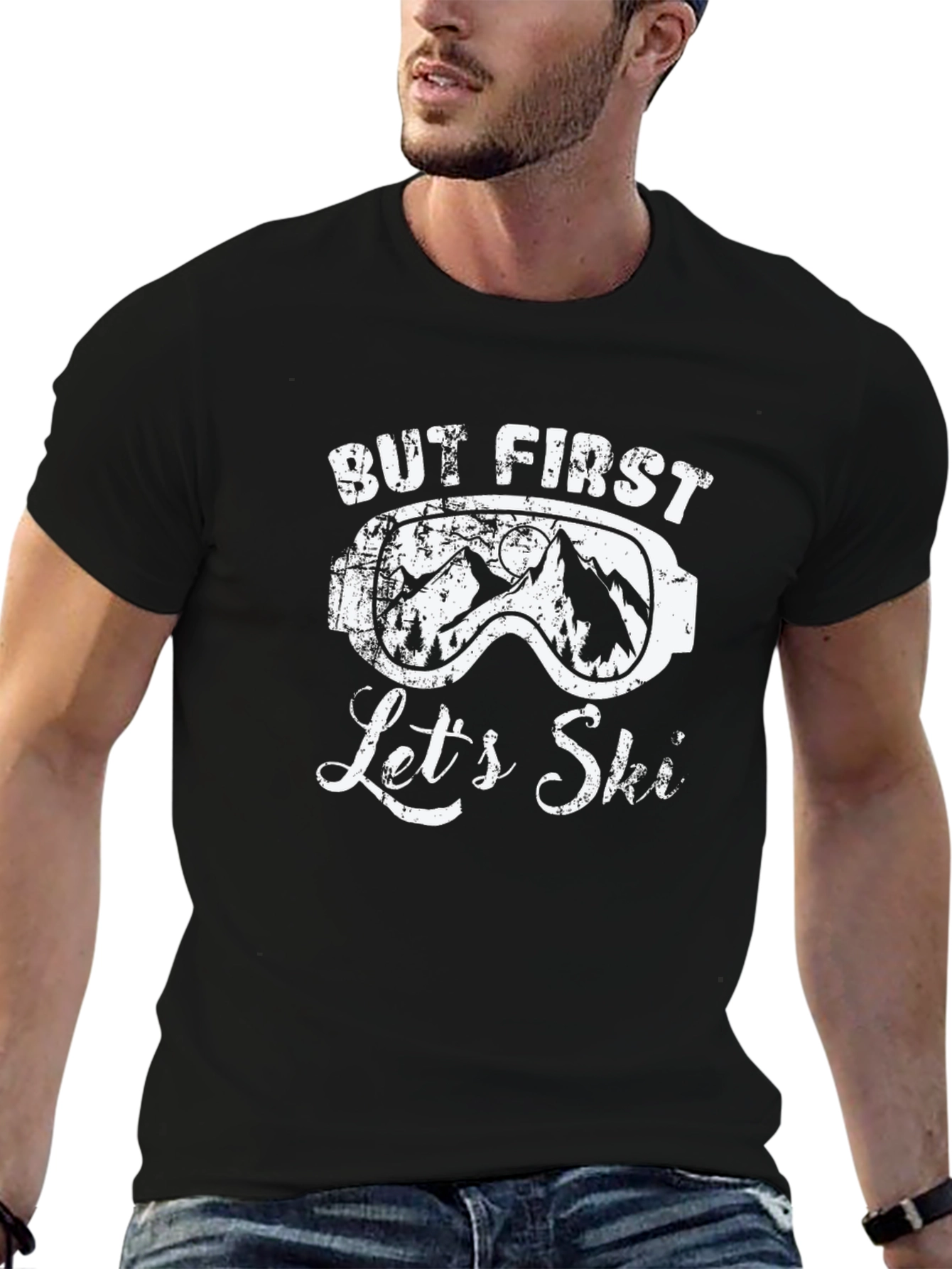 But First Lets Ski T-Shirt