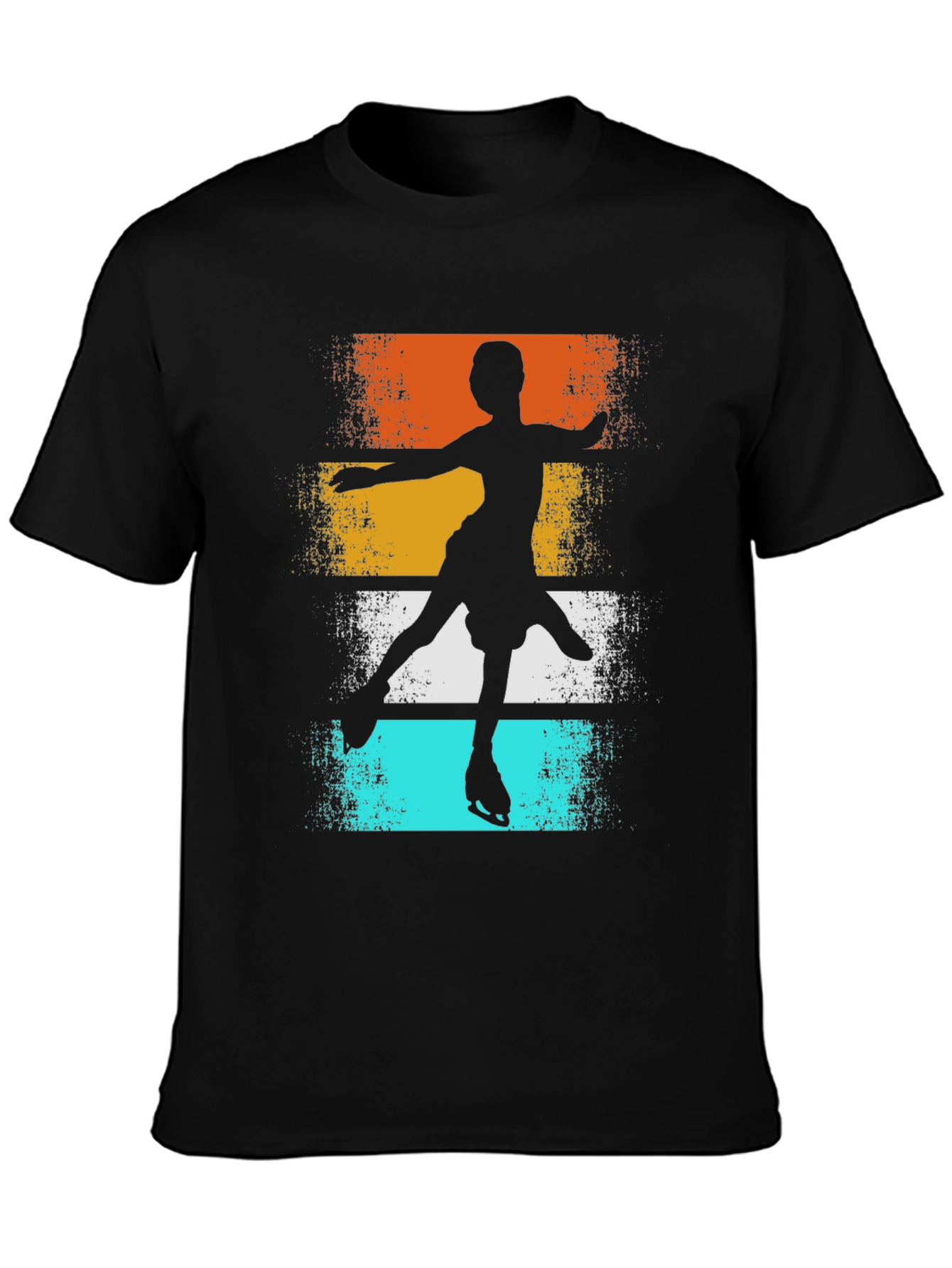 Figure Skating Silhouette T-Shirt