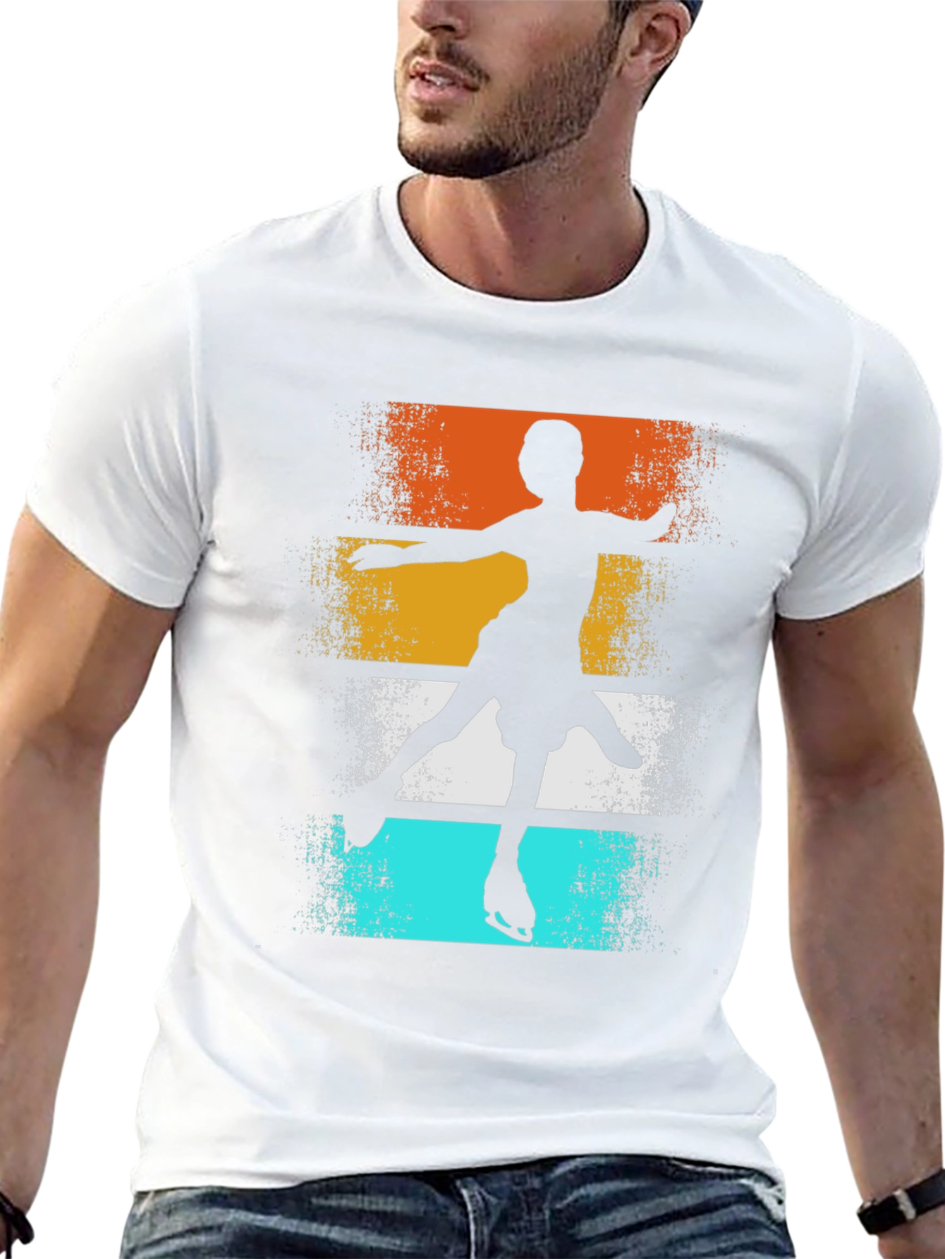 Figure Skating Silhouette T-Shirt