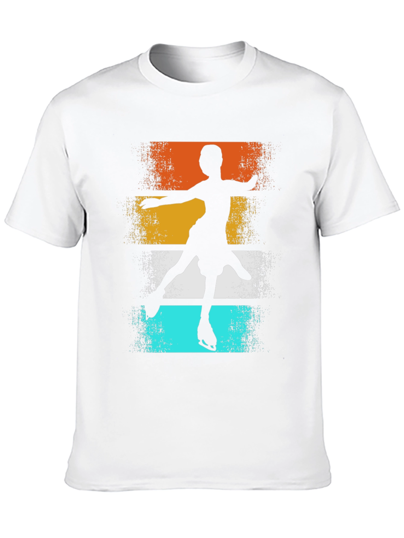 Figure Skating Silhouette T-Shirt