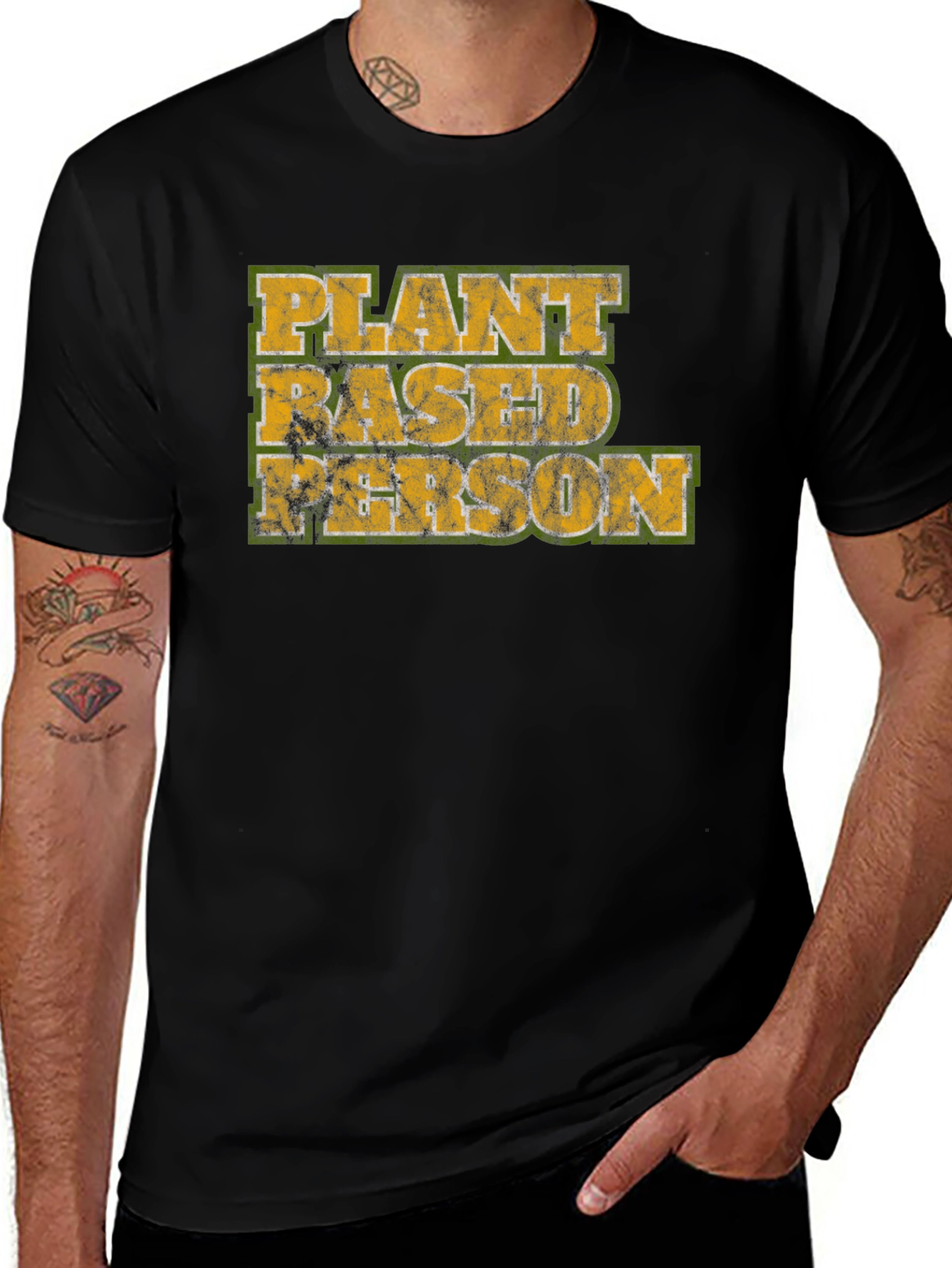 Plant Based Person Graphic T-Shirt
