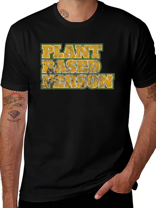 Plant Based Person Graphic T-Shirt