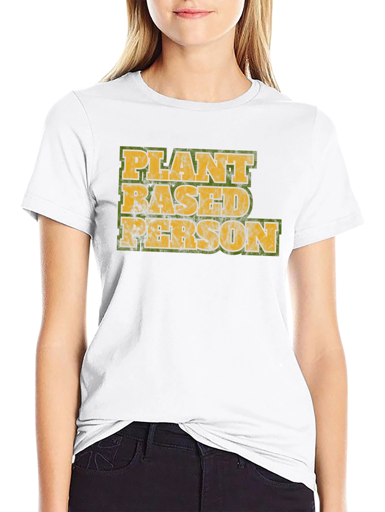 Plant Based Person Graphic T-Shirt