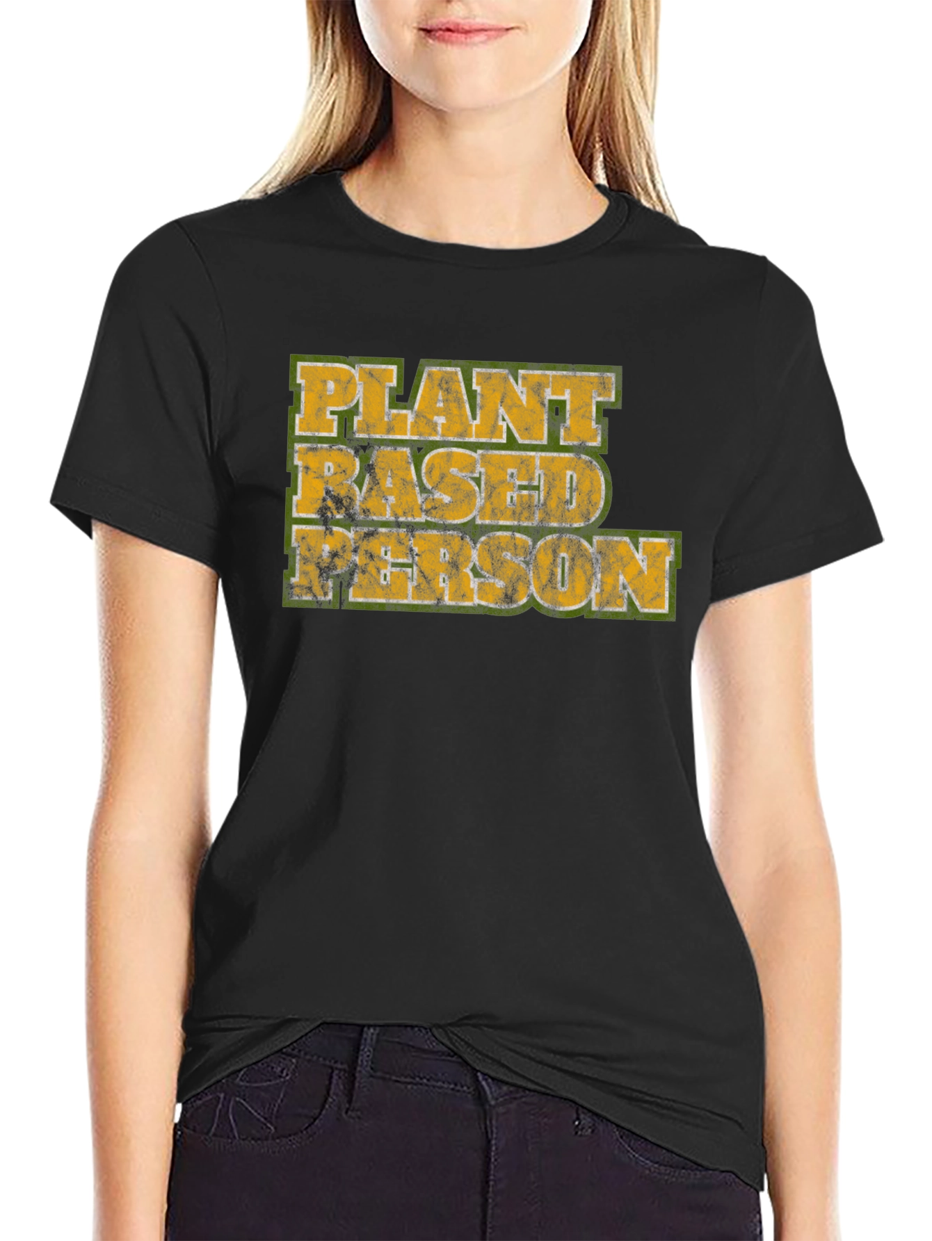 Plant Based Person Graphic T-Shirt