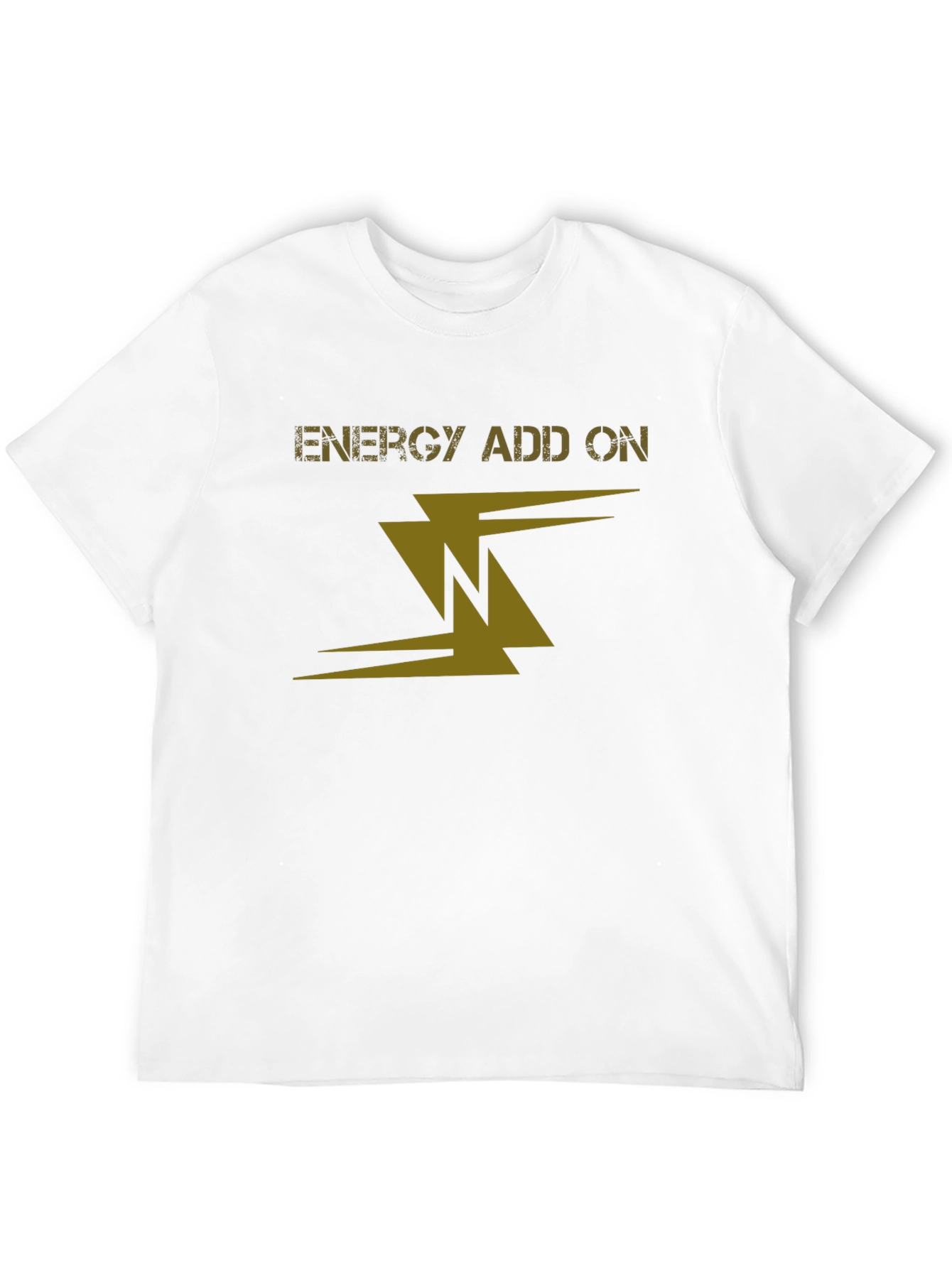Energy Add On Black Graphic Tee