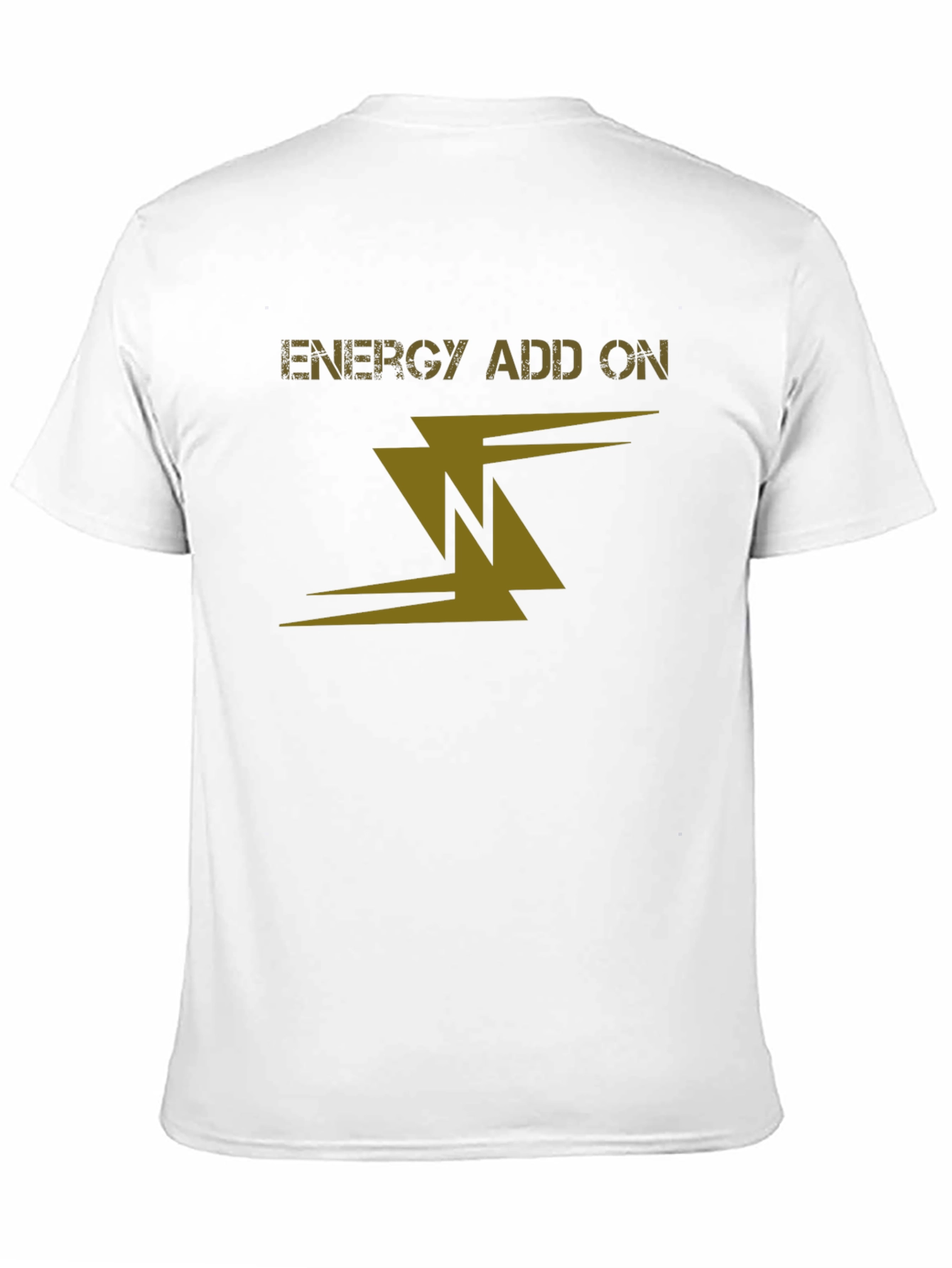 Energy Add On Black Graphic Tee
