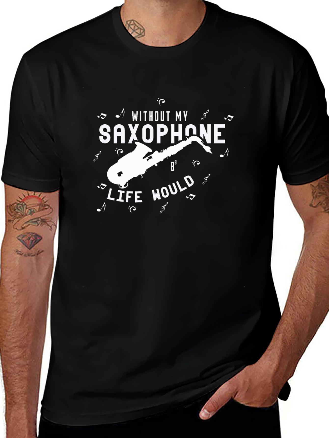 Saxophone Life T-Shirt - Music Lover Tee