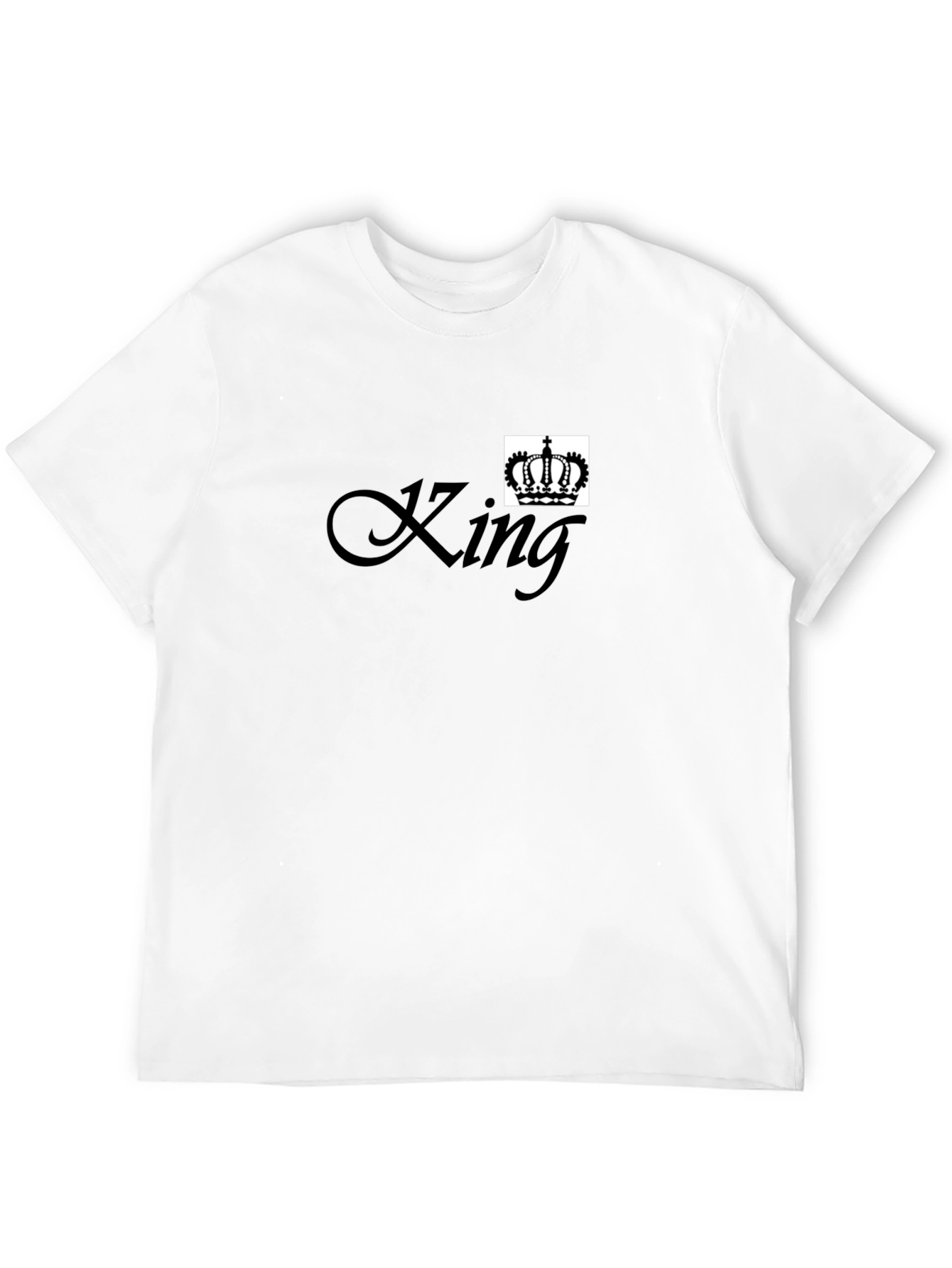 King Crown T-Shirt - Classic Black Tee